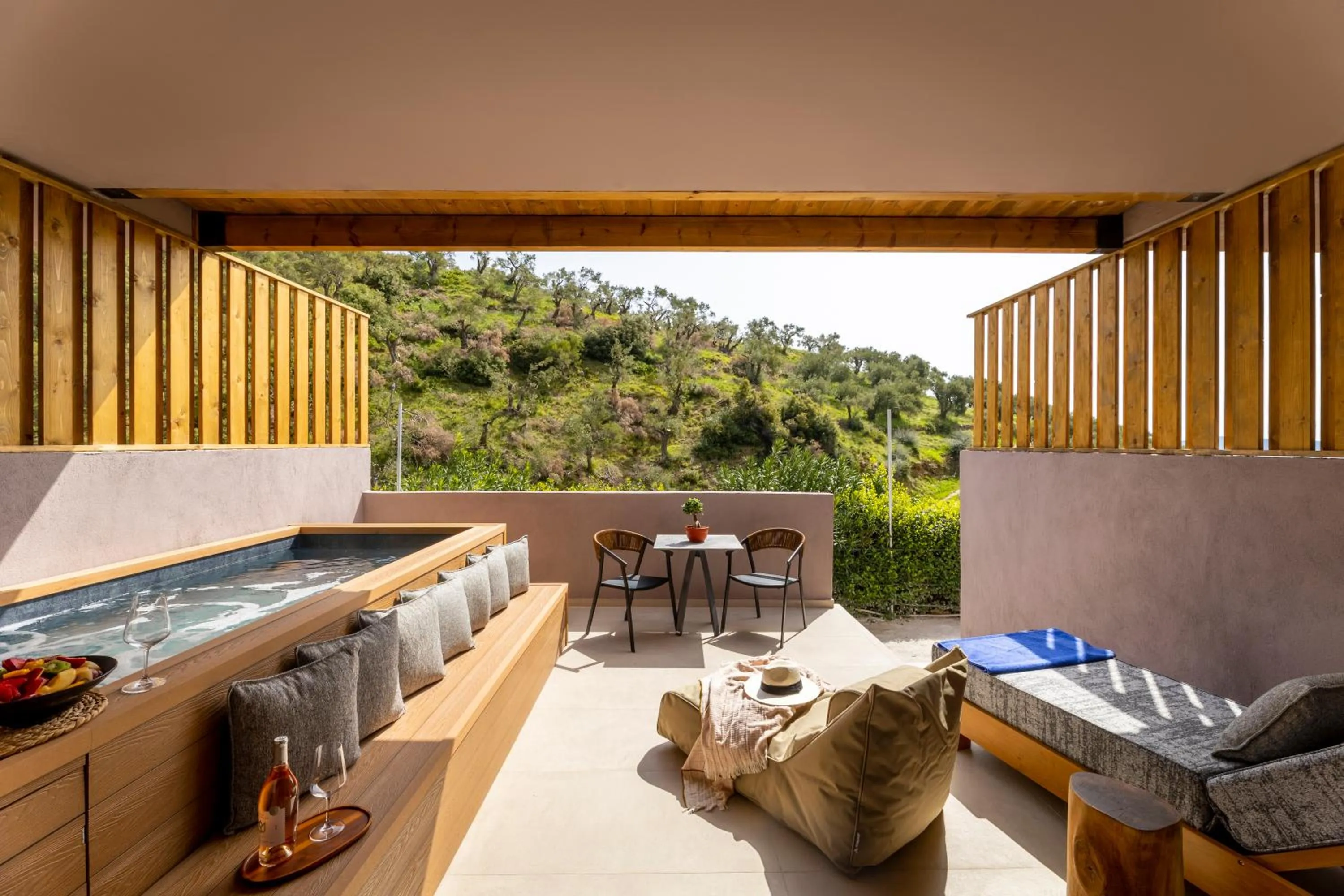 Swimming pool in Skiathos Avaton Suites & Villas, Philian Hotels and Resorts