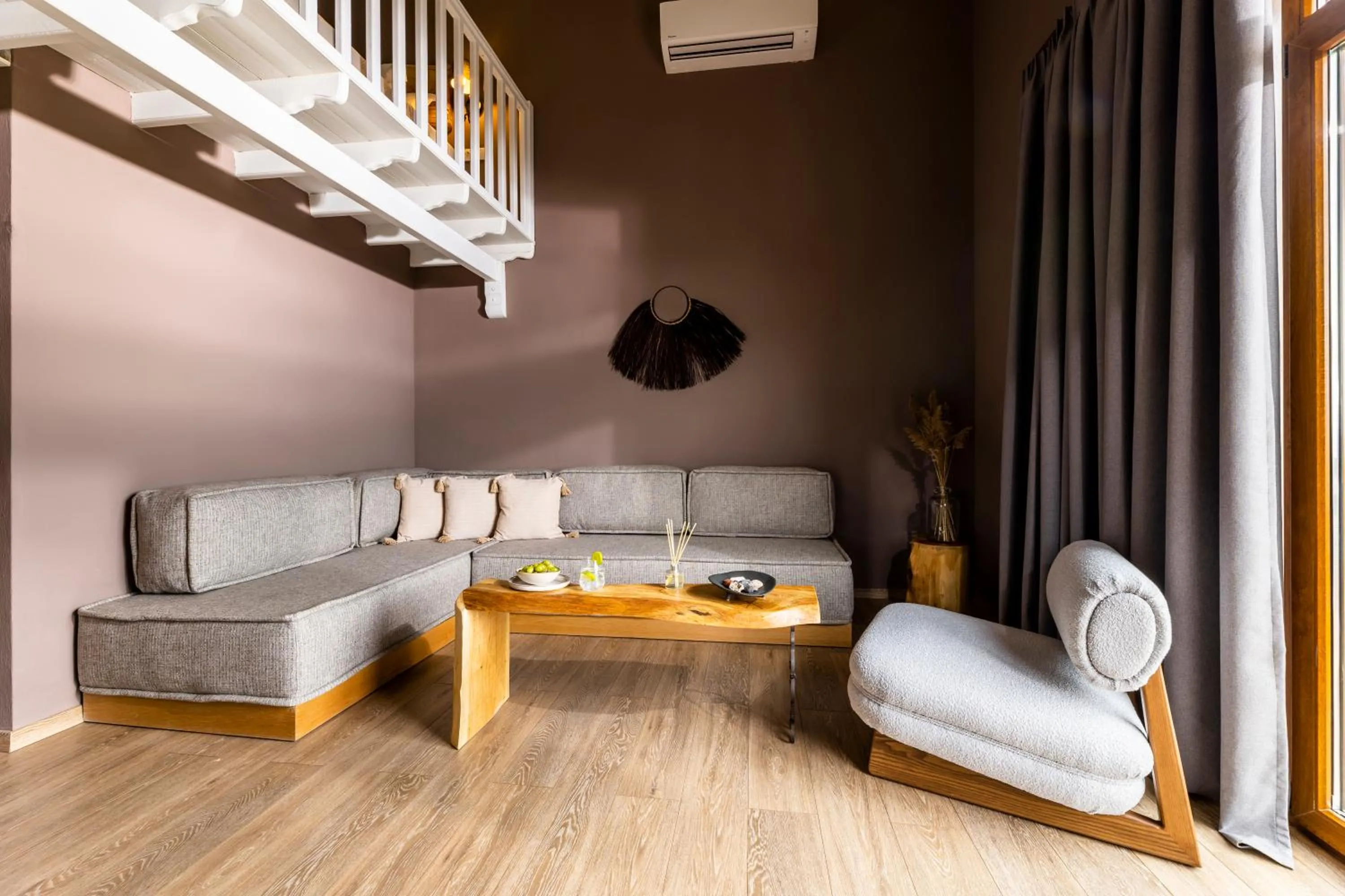 Living room in Skiathos Avaton Suites & Villas, Philian Hotels and Resorts