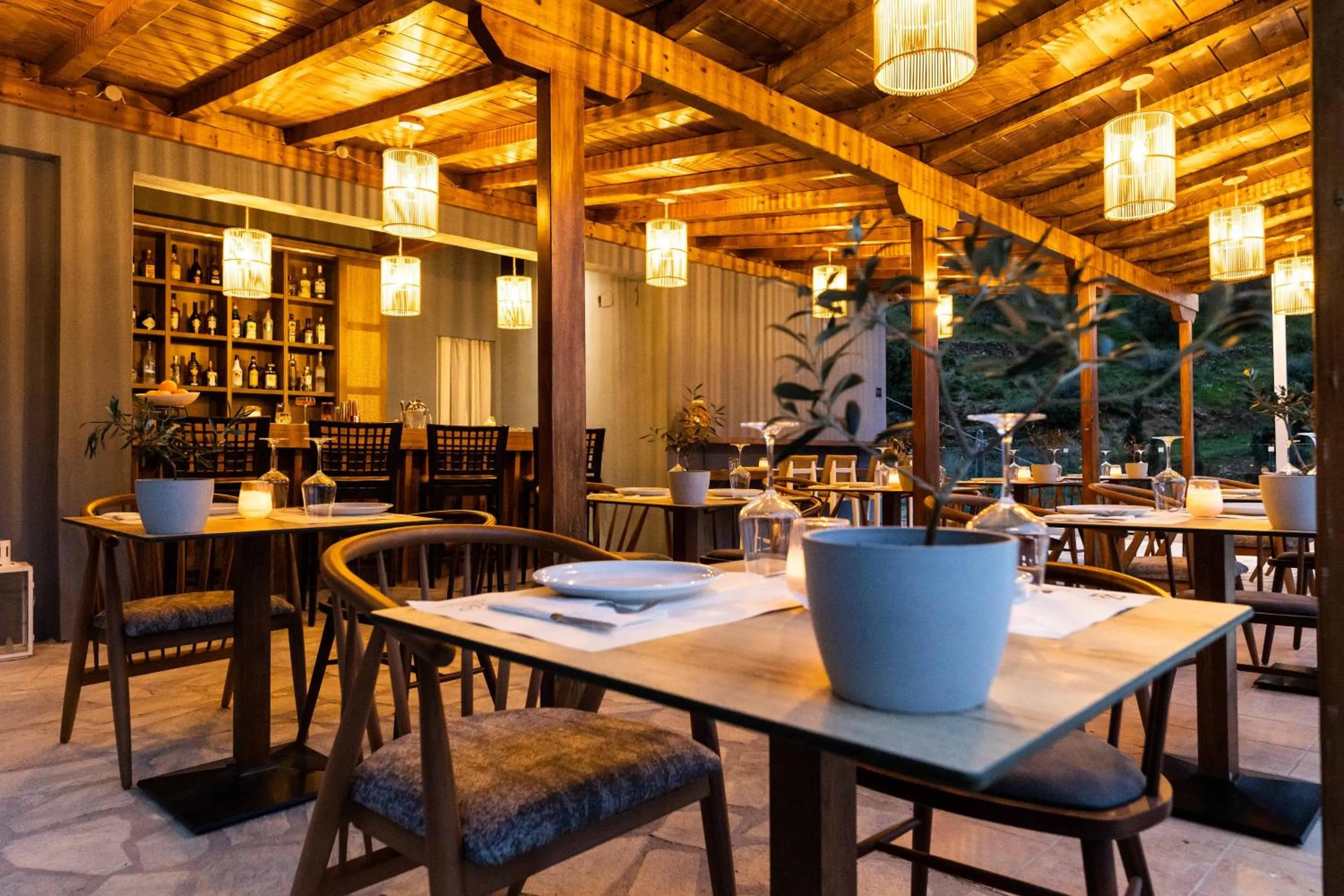 Lounge or bar in Skiathos Avaton Suites & Villas, Philian Hotels and Resorts