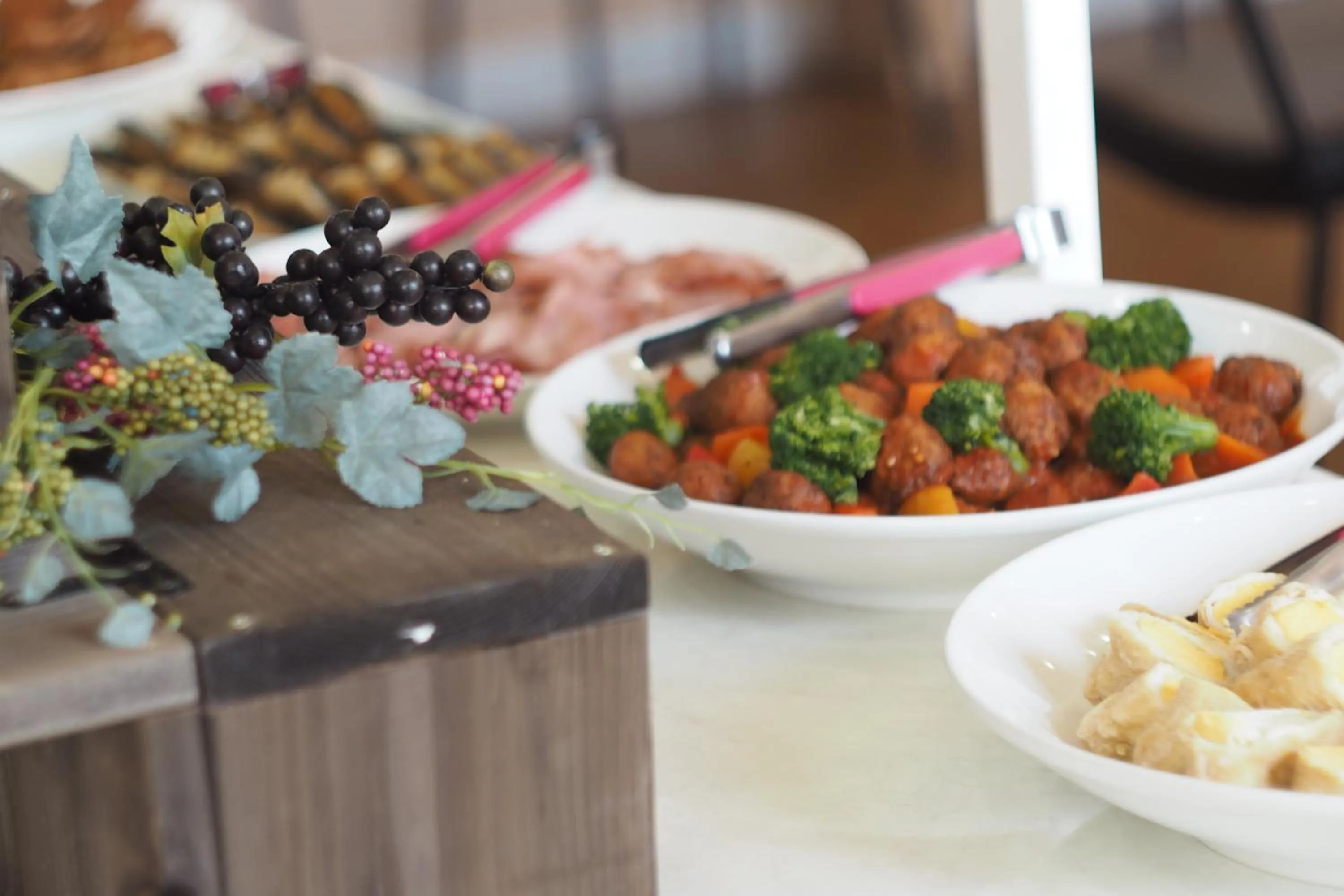 Buffet breakfast in Imari Grand Hotel