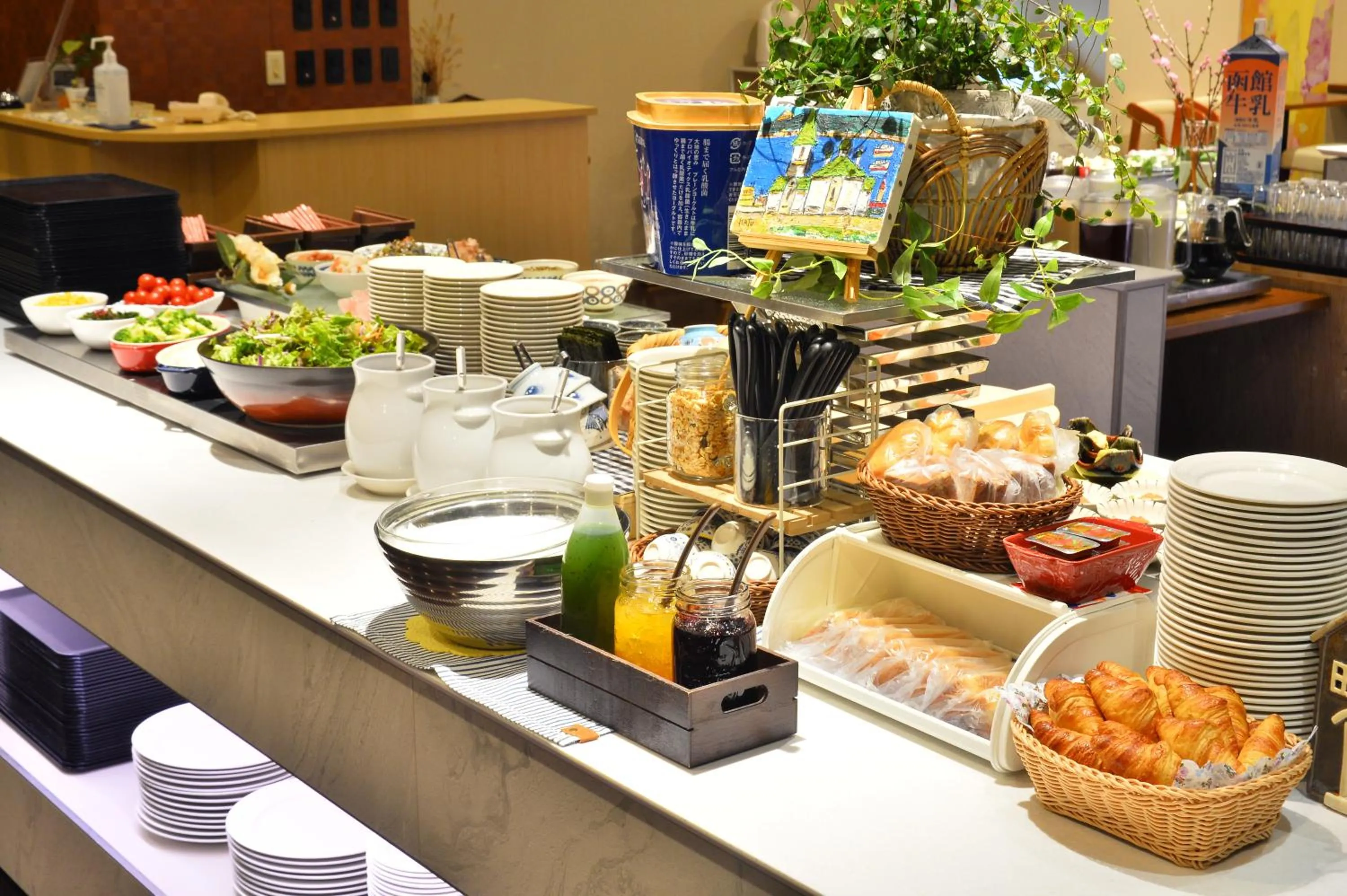 Restaurant/places to eat in HOTEL MYSTAYS Hakodate Goryokaku