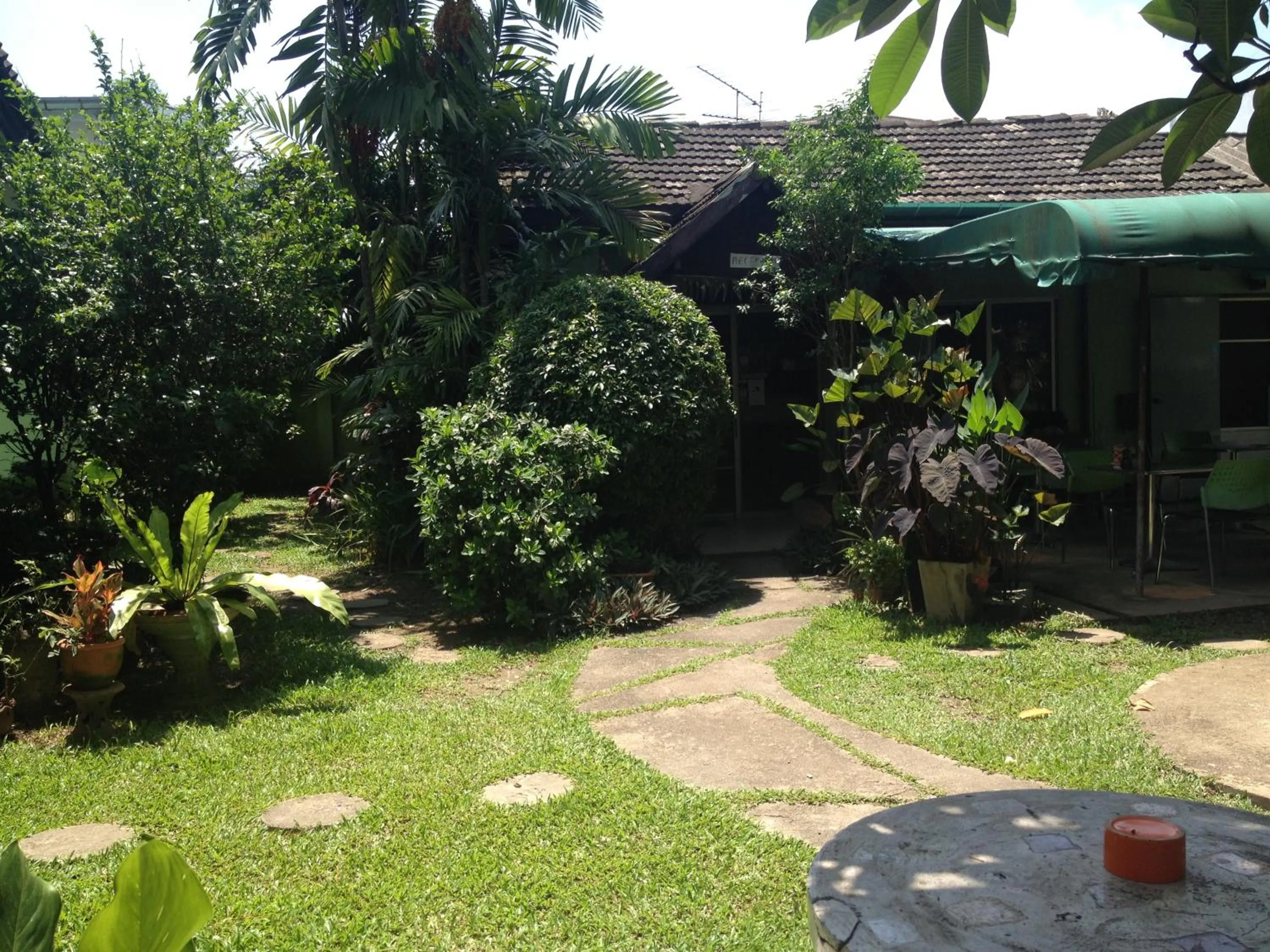 Garden in Baan Bua Guest House