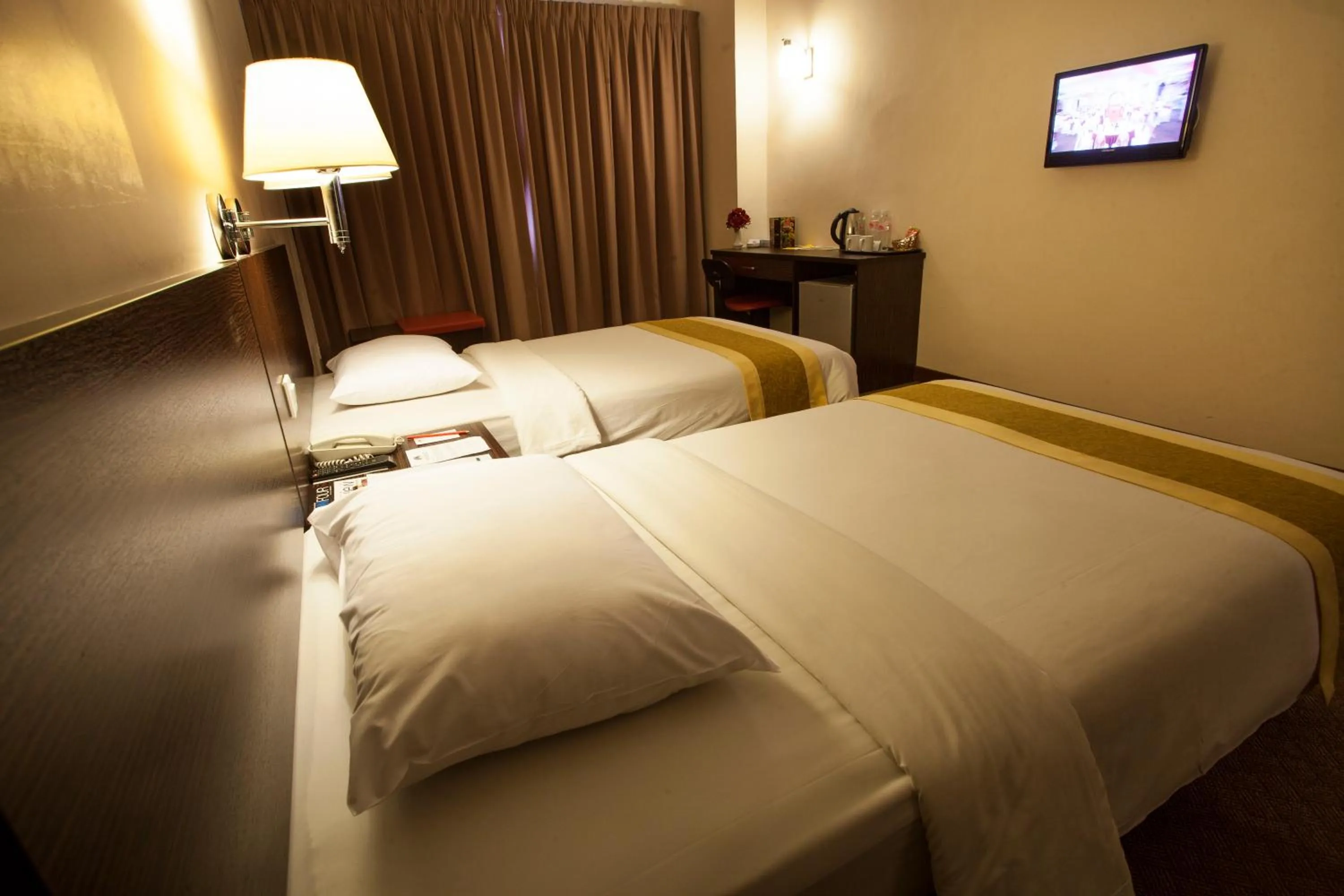 Bed in Hotel Tanjong Vista