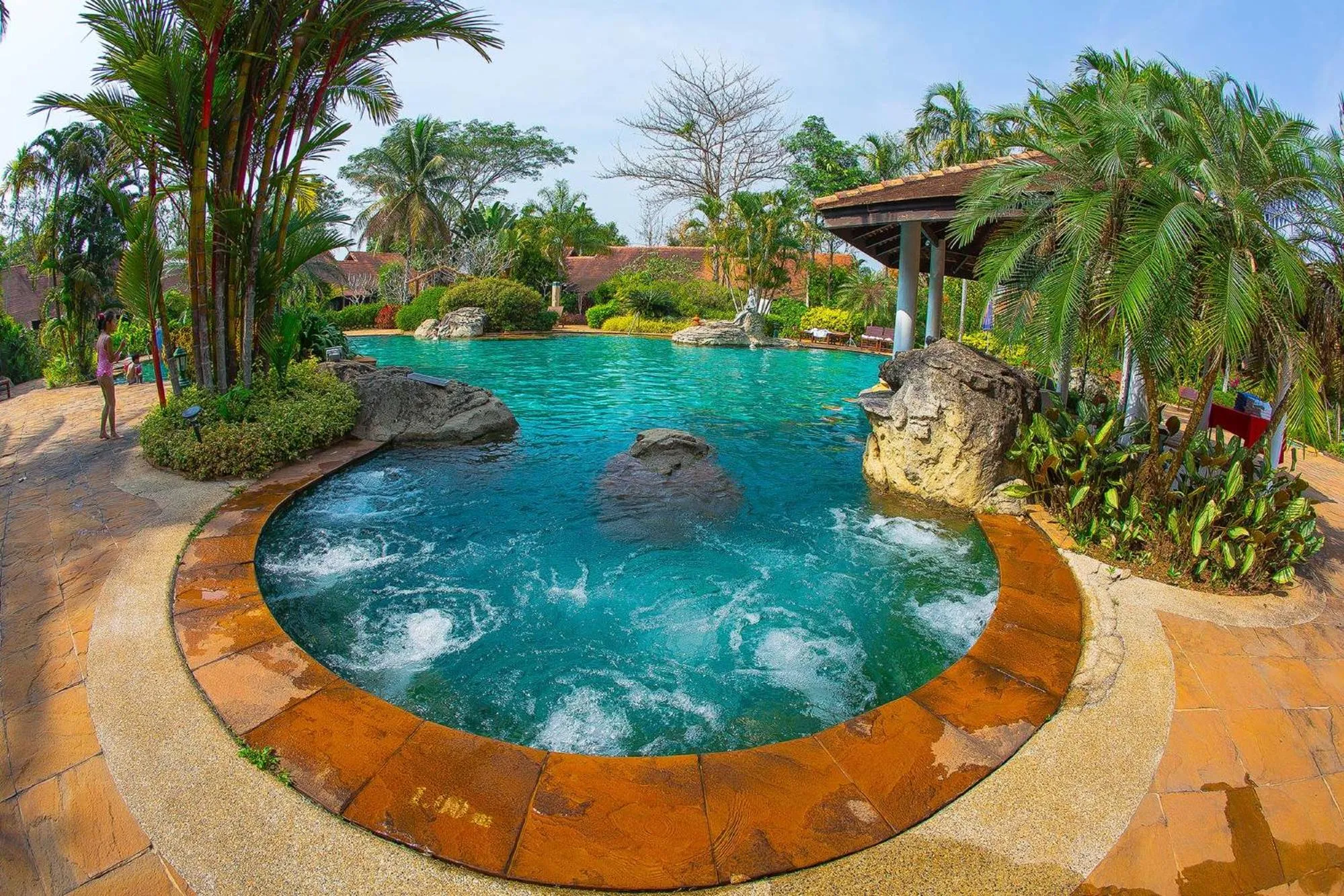 Swimming pool in Golden Pine Resort and Spa