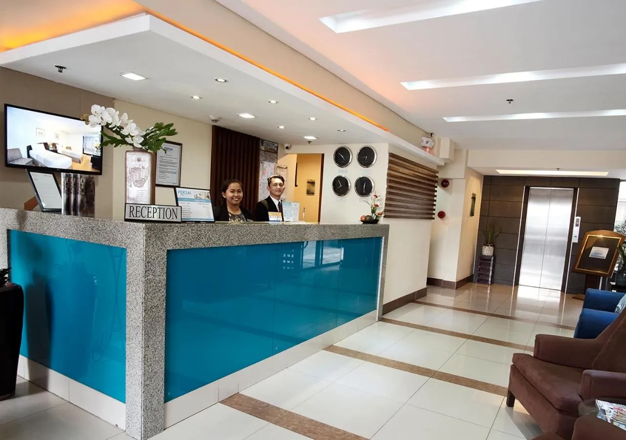 Lobby or reception in Fersal Hotel Kalayaan, Quezon City