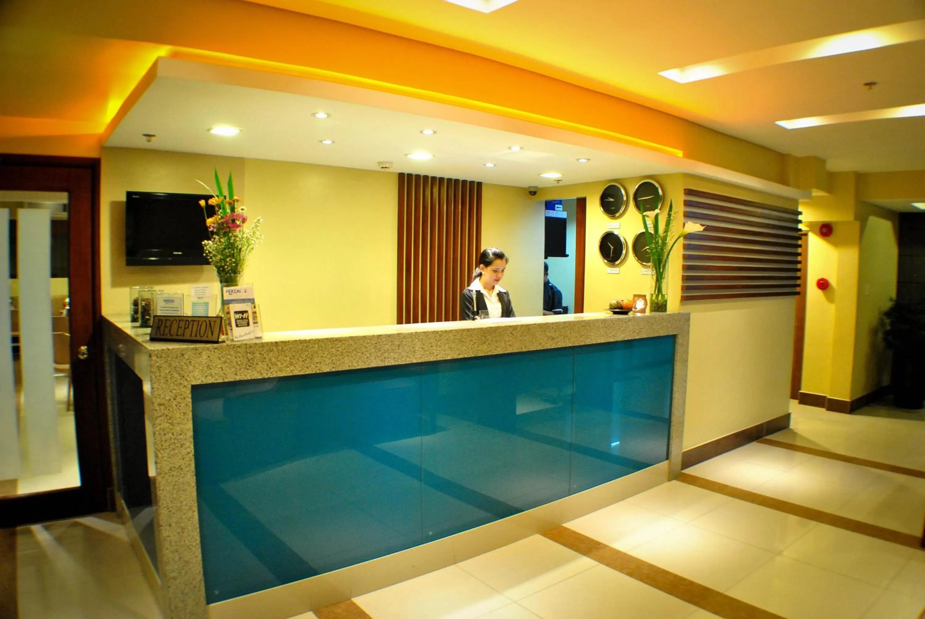 Lobby or reception in Fersal Hotel Kalayaan, Quezon City