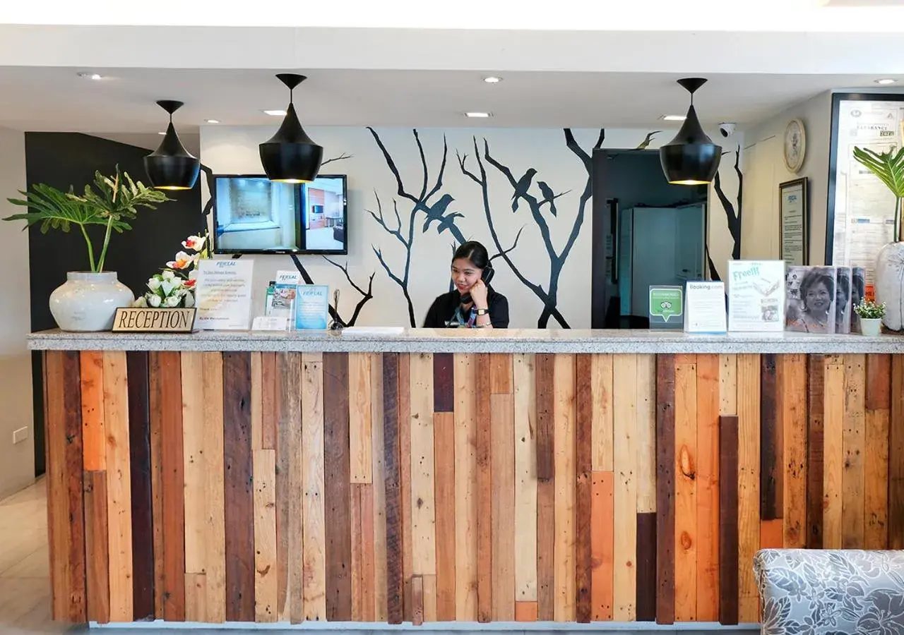 Lobby or reception in Fersal Hotel - P. Tuazon Cubao Lobby or reception in Fersal Hotel - P. Tuazon Cubao