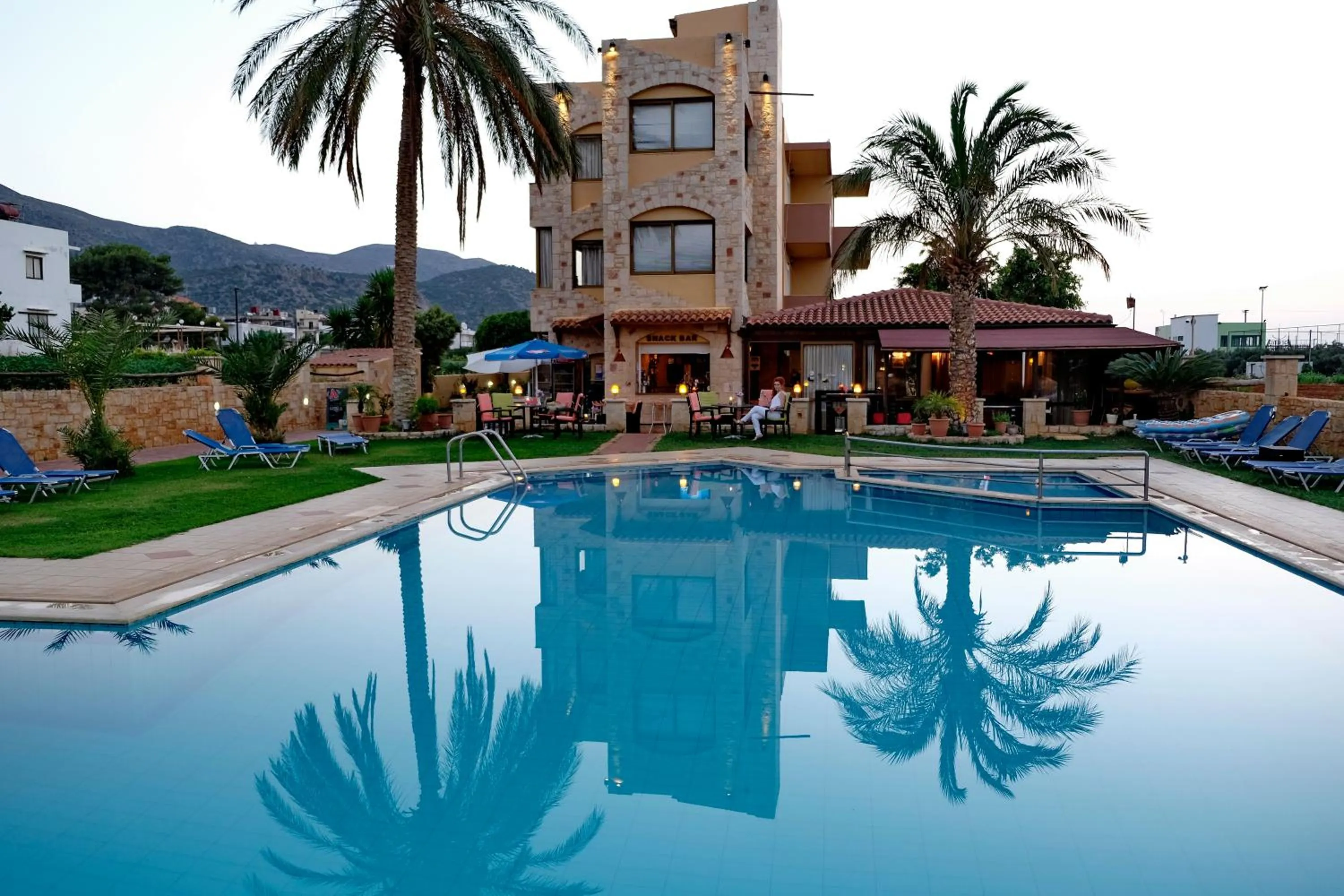 Swimming pool in Danelis Studios & Apartments