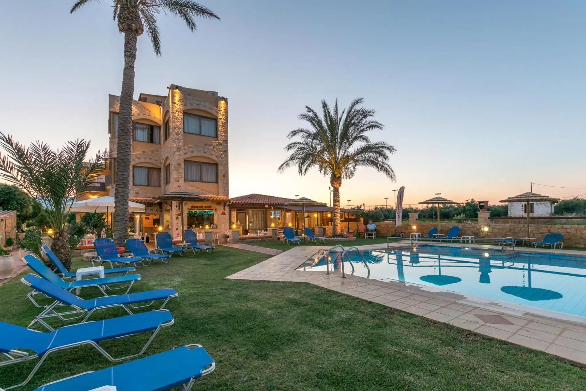 Property building in Danelis Studios & Apartments Property building in Danelis Studios & Apartments