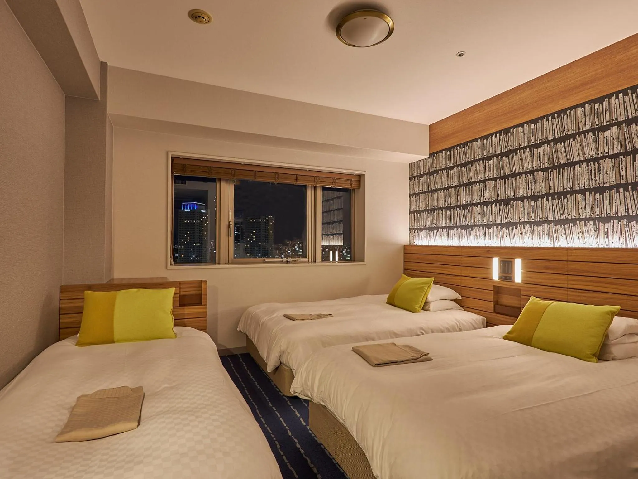 Photo of the whole room, Bed in Hearton Hotel Nishi Umeda