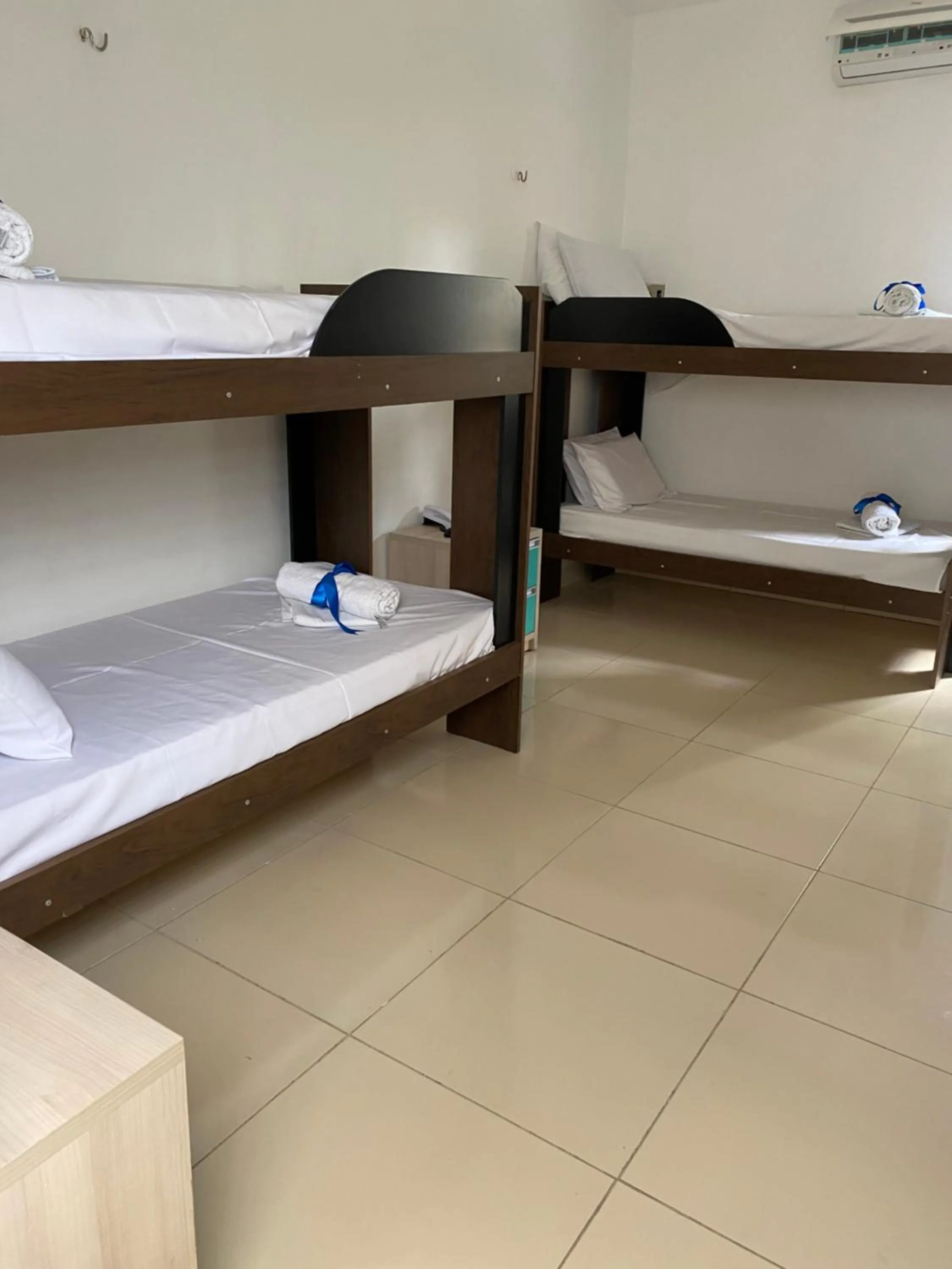 Bed in Hotel Pousada Universitária