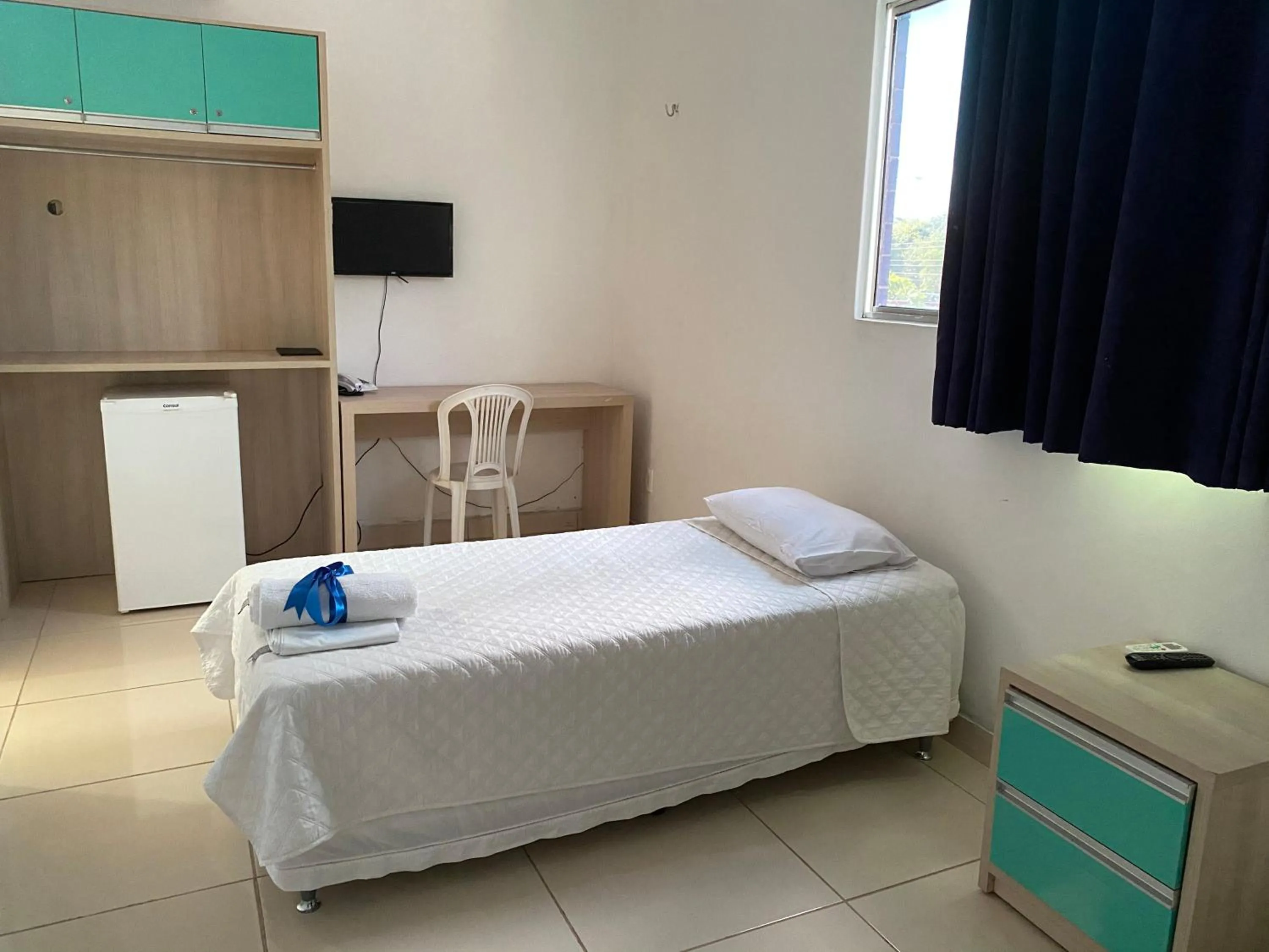 Bed in Hotel Pousada Universitária