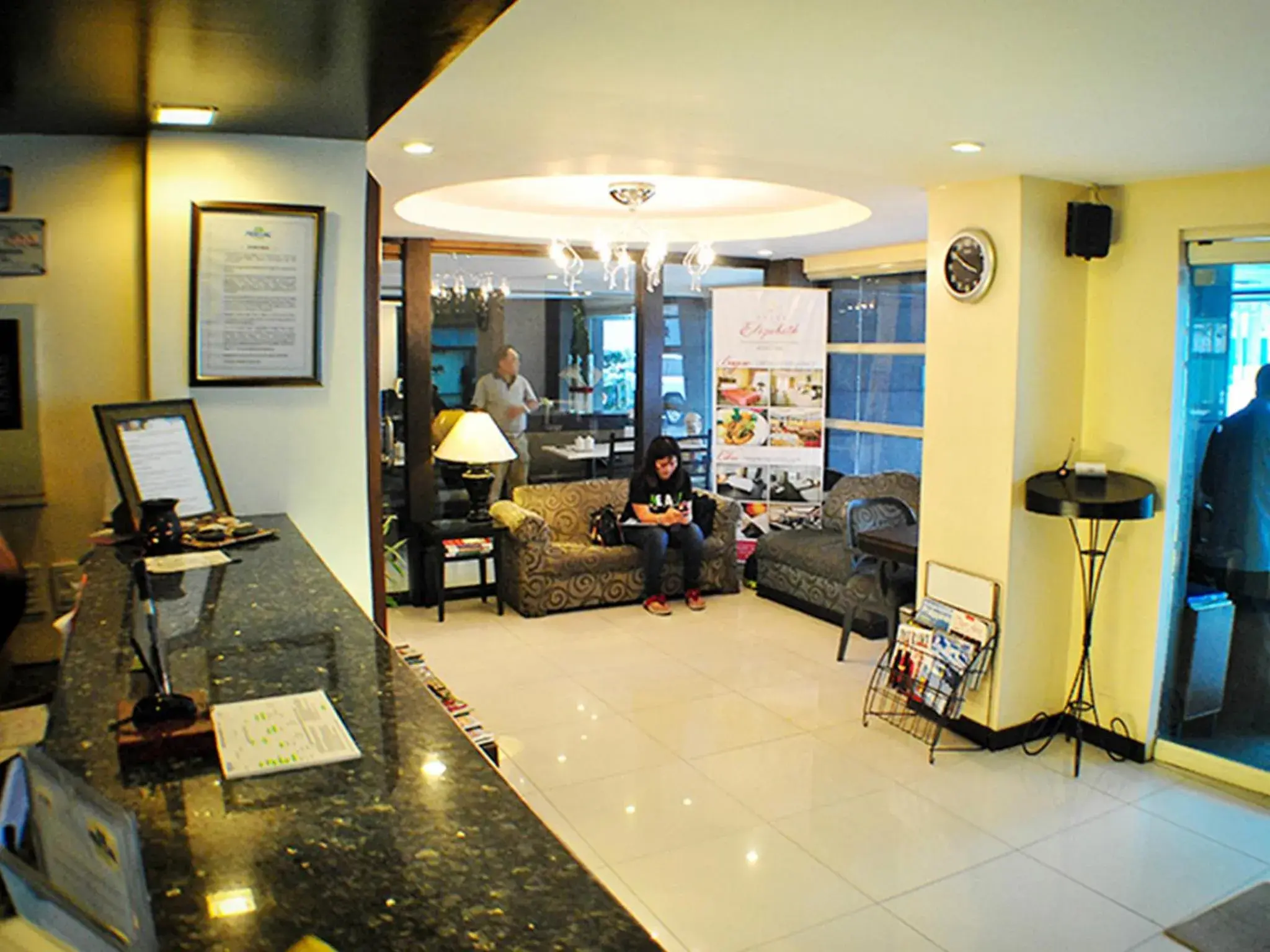 Lobby or reception in Fersal Hotel Neptune Makati Lobby or reception in Fersal Hotel Neptune Makati
