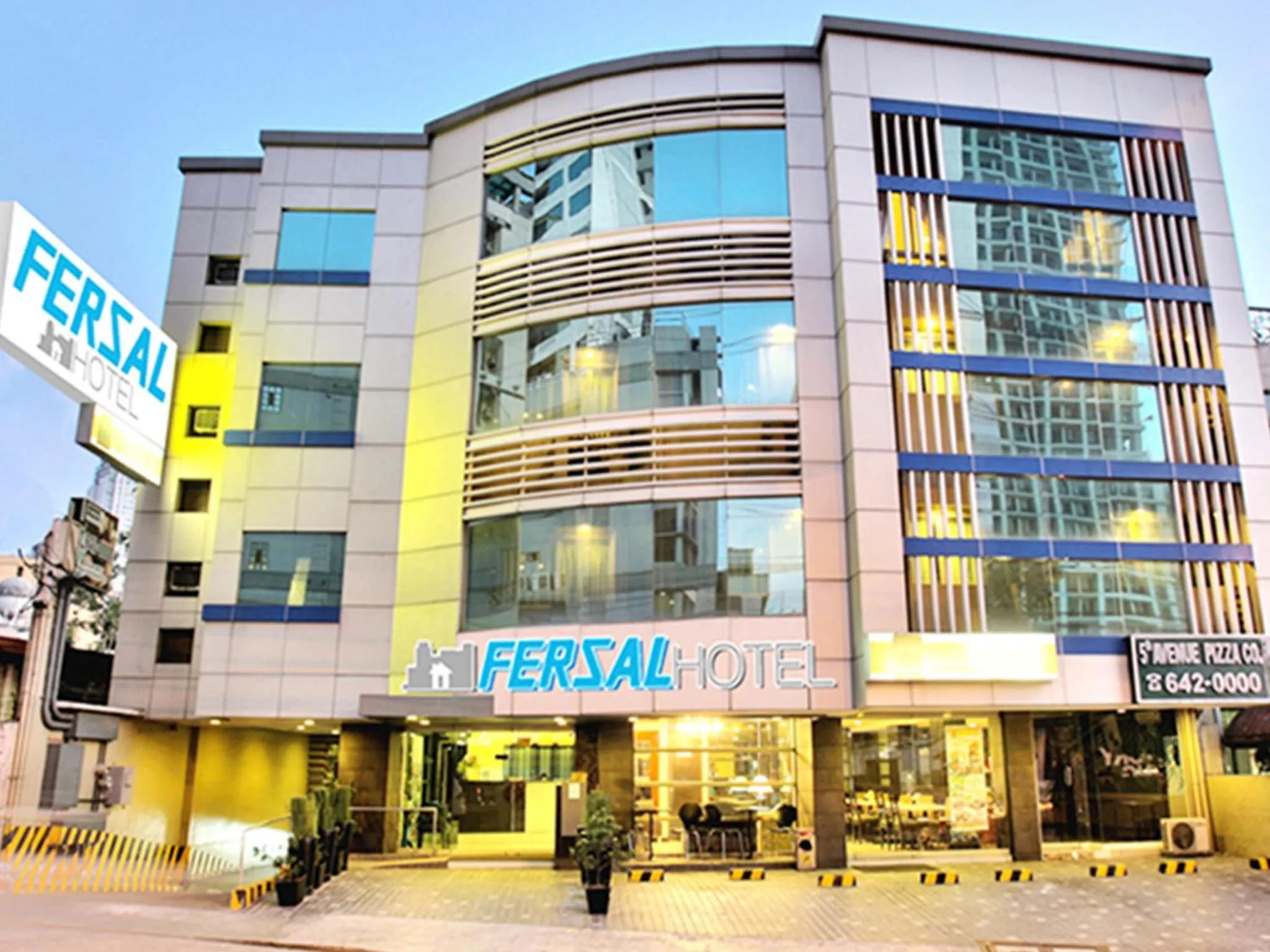 Facade/entrance in Fersal Hotel Neptune Makati