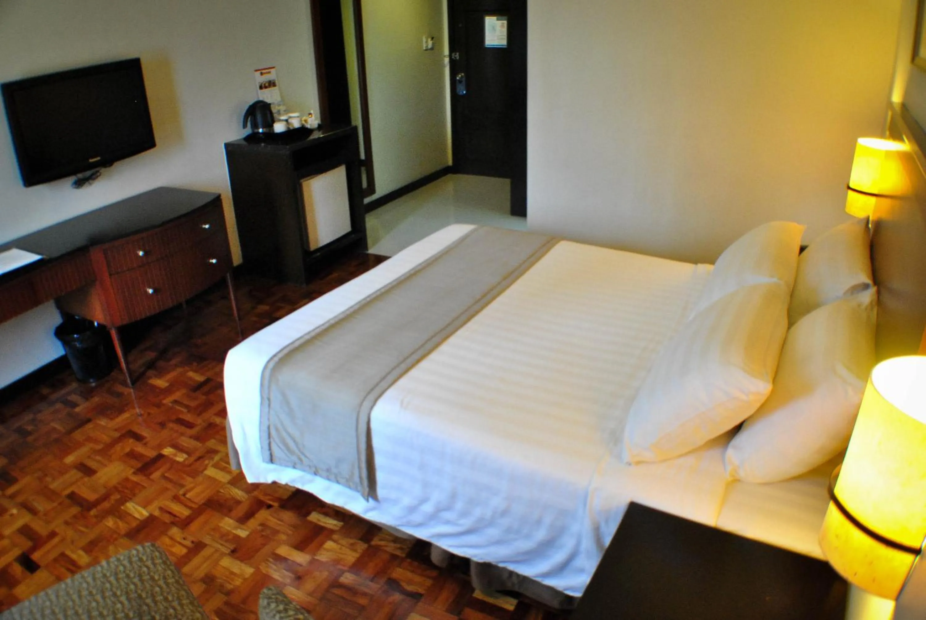 Photo of the whole room, Bed in Fersal Hotel Neptune Makati
