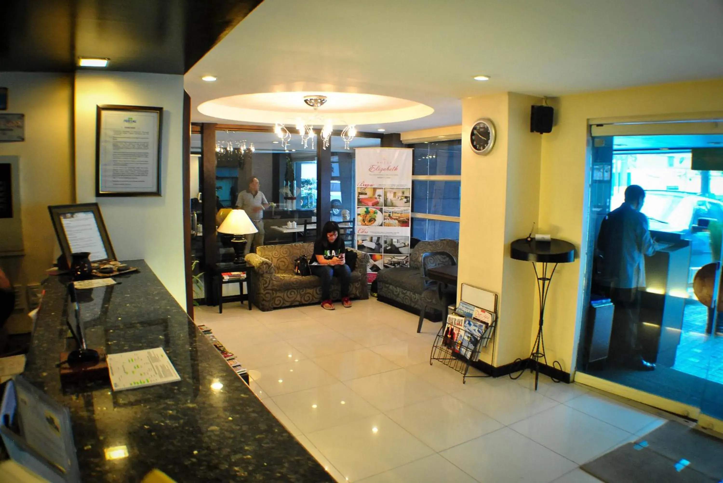 Lobby or reception in Fersal Hotel Neptune Makati Lobby or reception in Fersal Hotel Neptune Makati