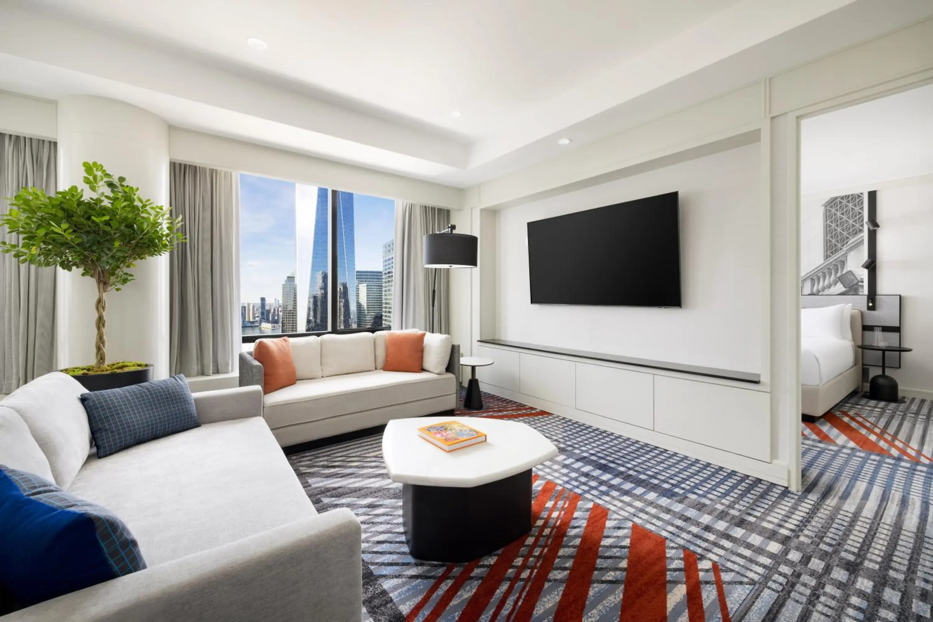 Living room in M Social New York Downtown - formerly Millennium Downtown New York Living room in M Social New York Downtown - formerly Millennium Downtown New York