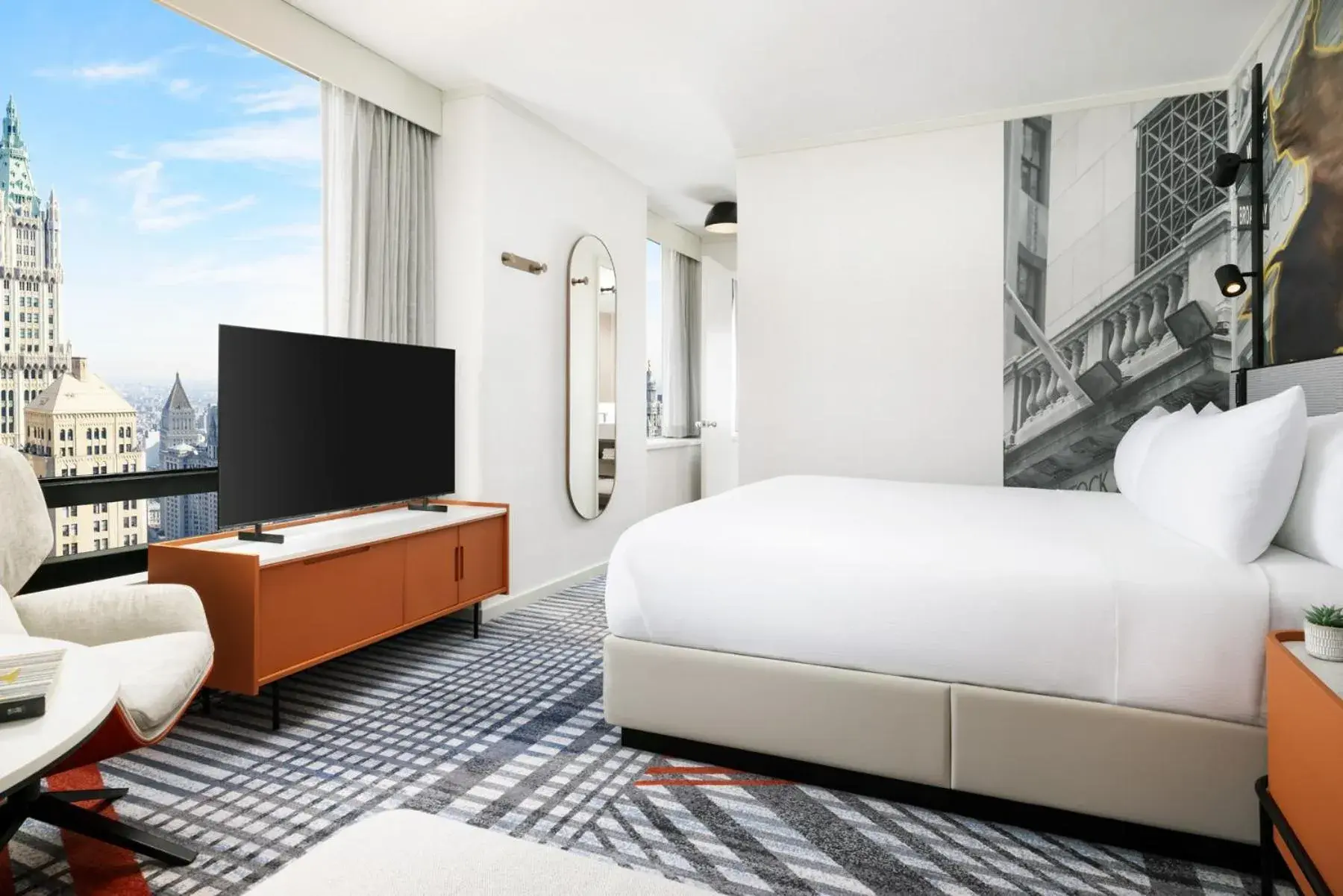 Bedroom, Bed in M Social New York Downtown - formerly Millennium Downtown New York Bedroom, Bed in M Social New York Downtown - formerly Millennium Downtown New York