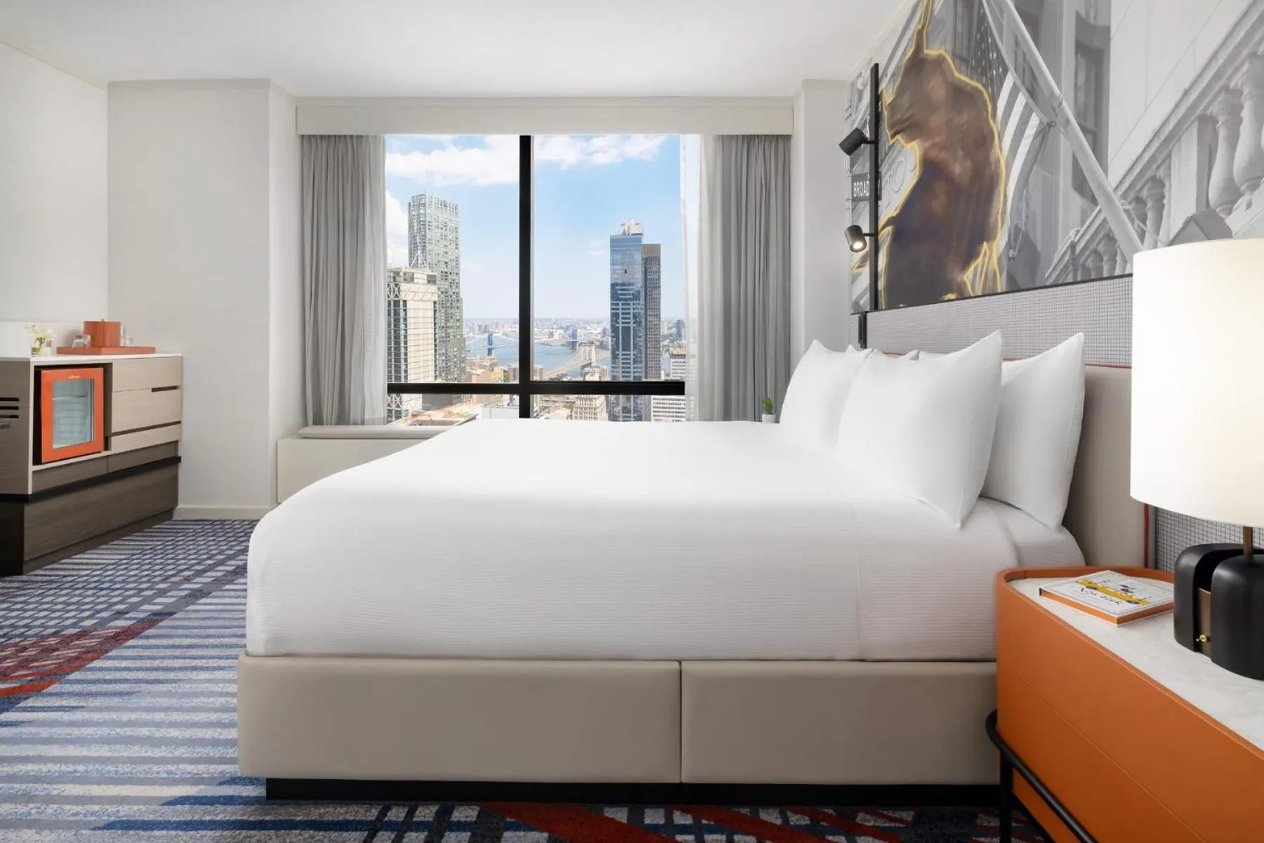 Bedroom, Bed in M Social Hotel New York Downtown