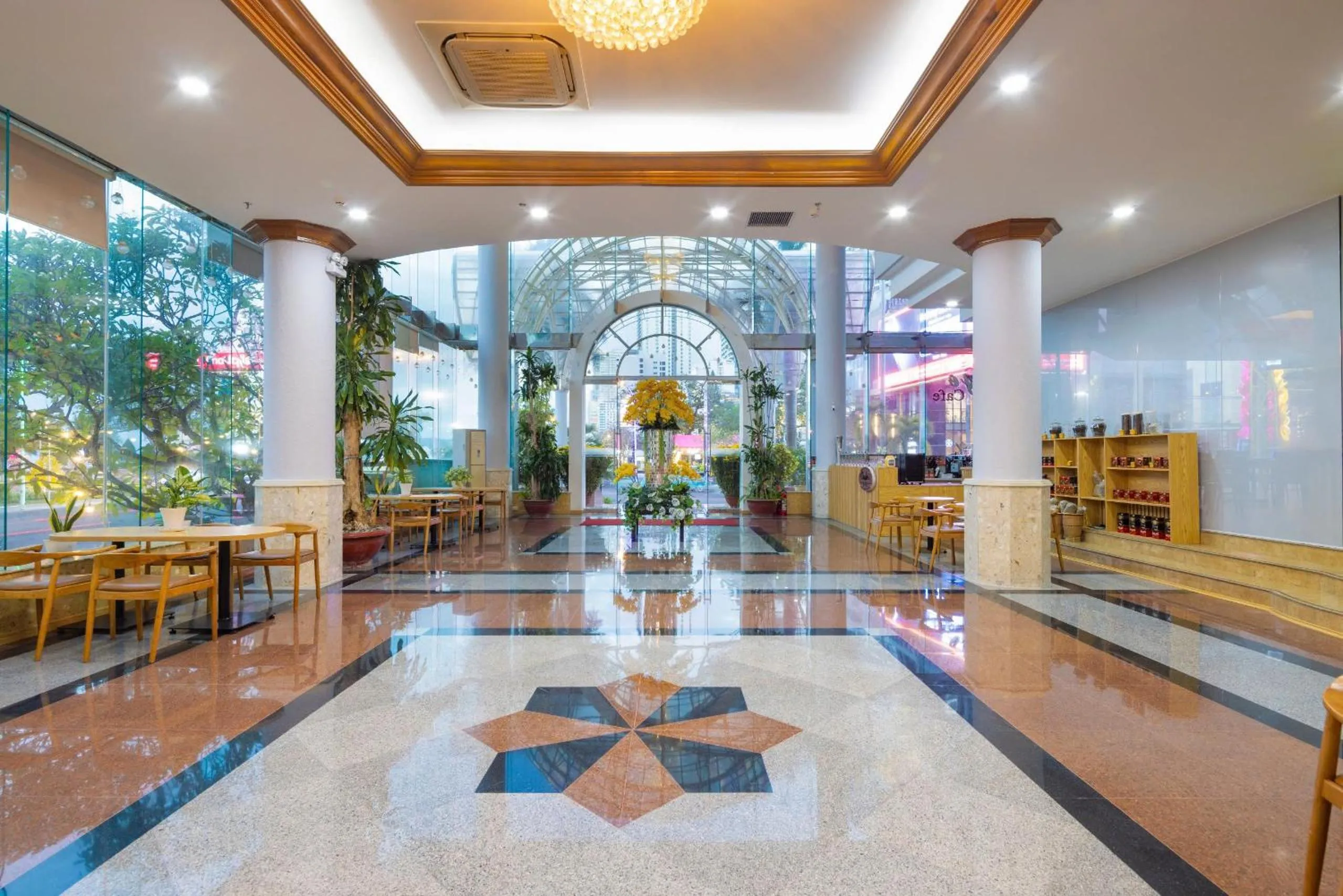 Lobby or reception in Nha Trang Lodge Hotel