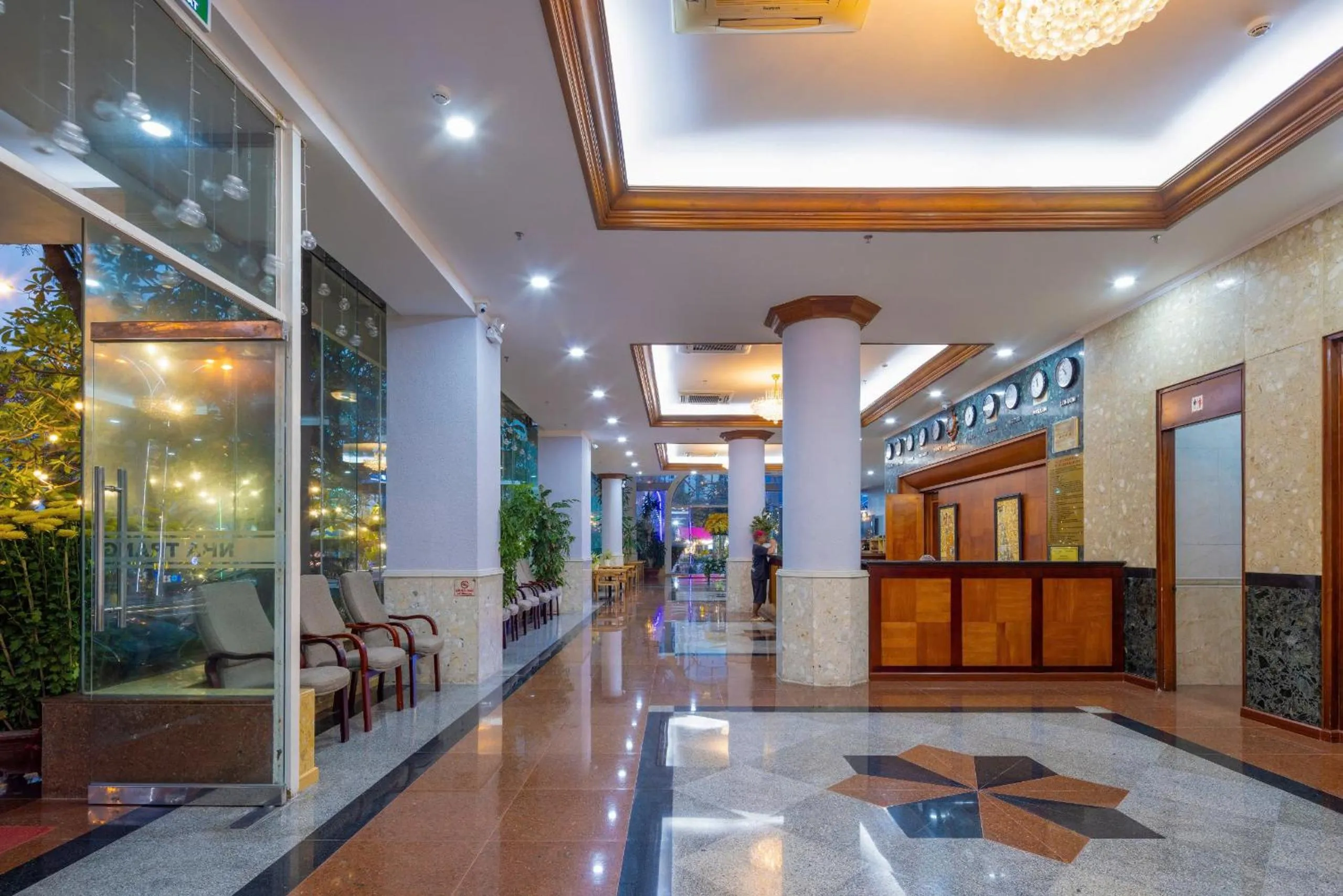 Lobby or reception in Nha Trang Lodge Hotel