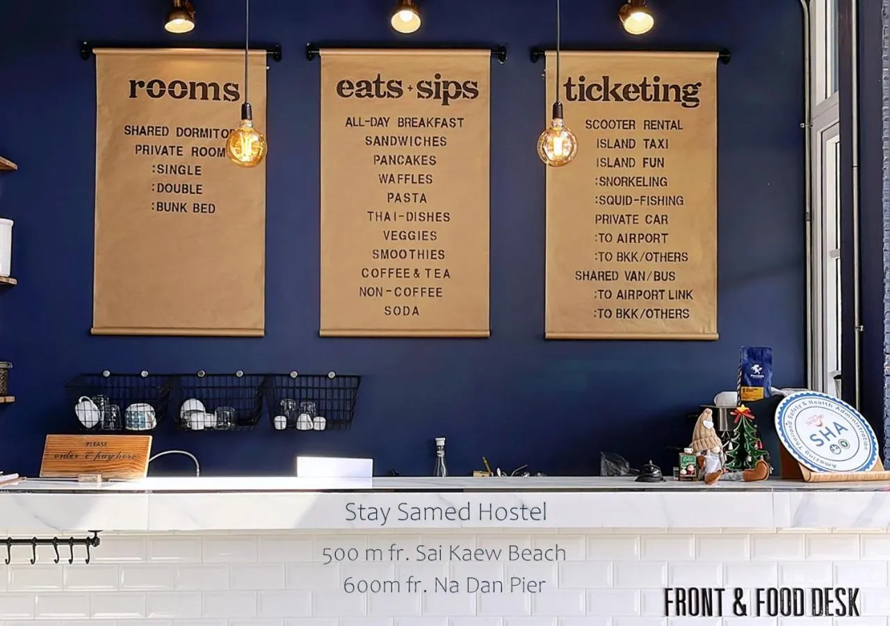 Lobby or reception in Stay Samed Hostel