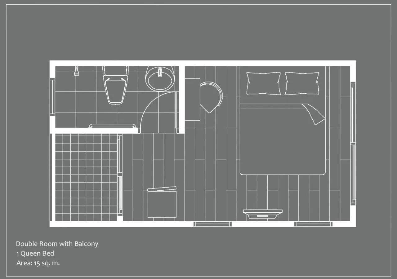 Floor plan in Stay Samed Hostel