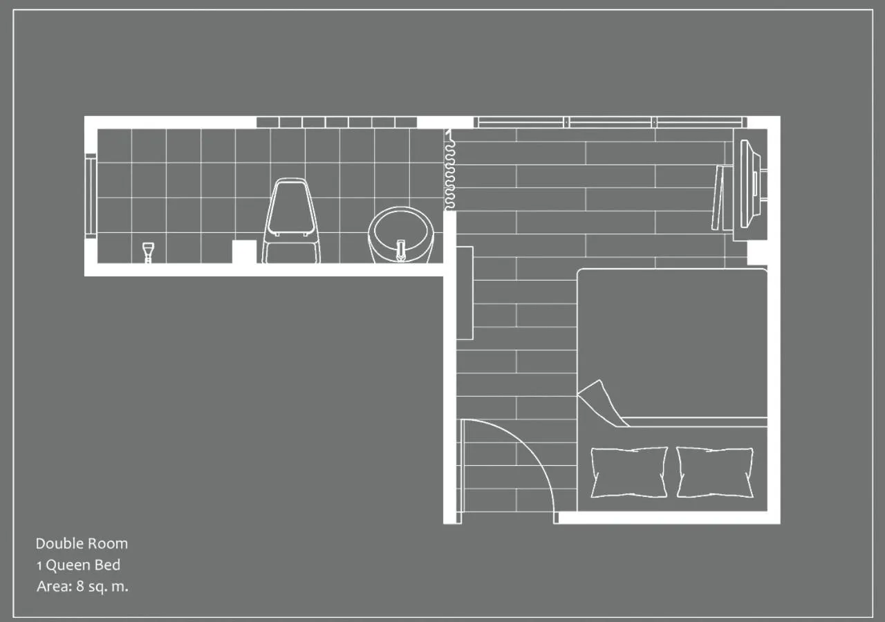 Floor plan in Stay Samed Hostel