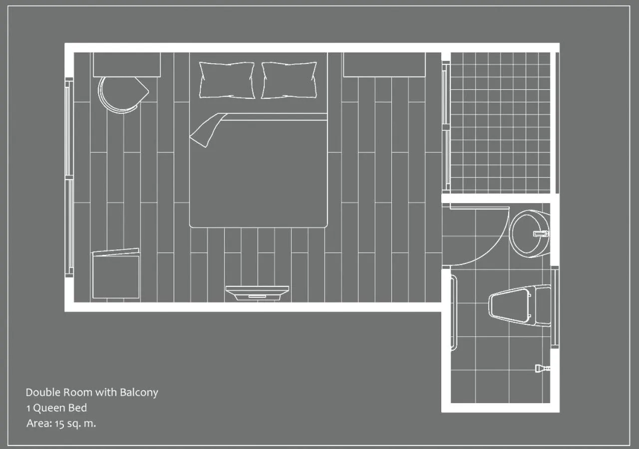 Floor plan in Stay Samed Hostel