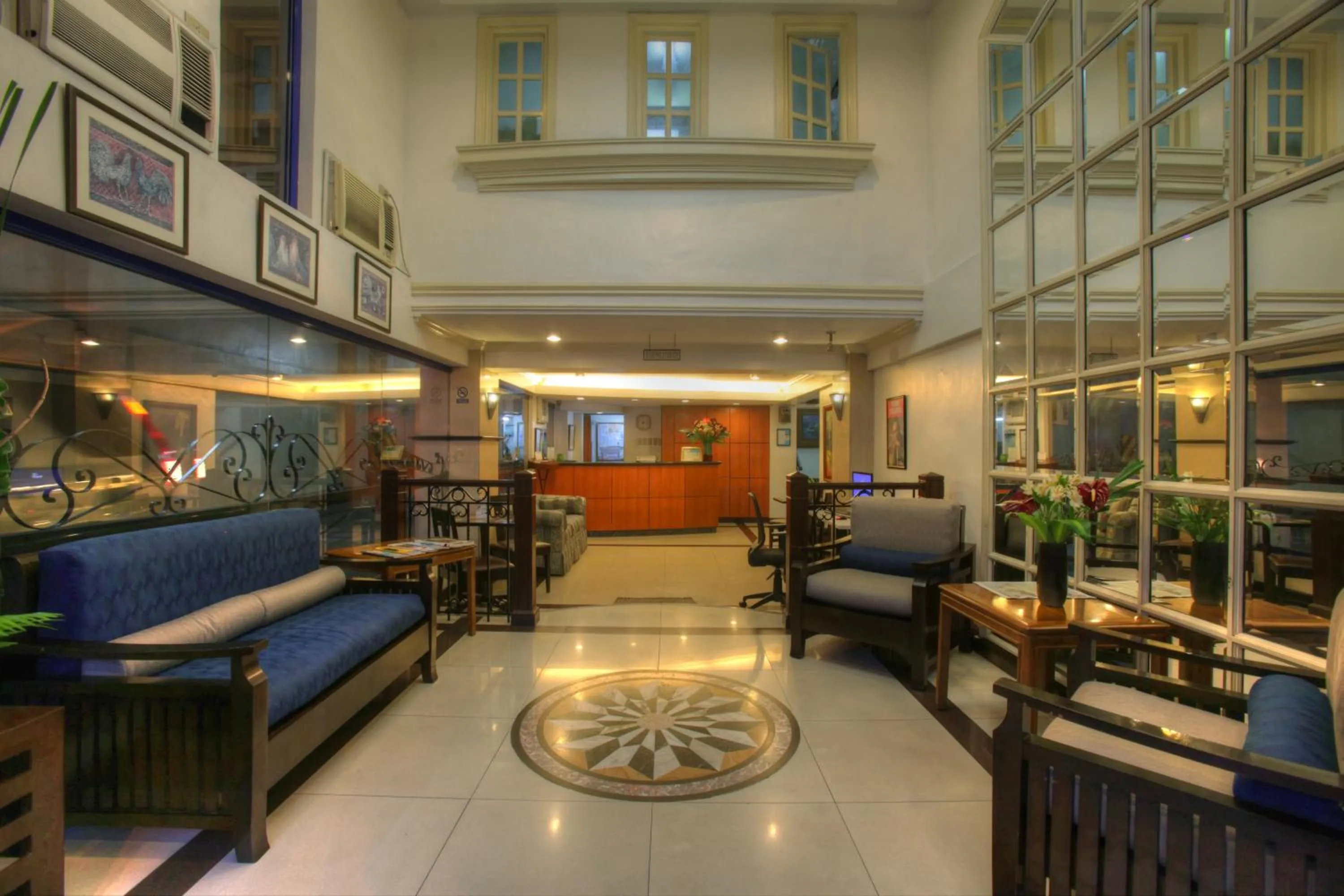 Decorative detail in Fersal Hotel - Manila