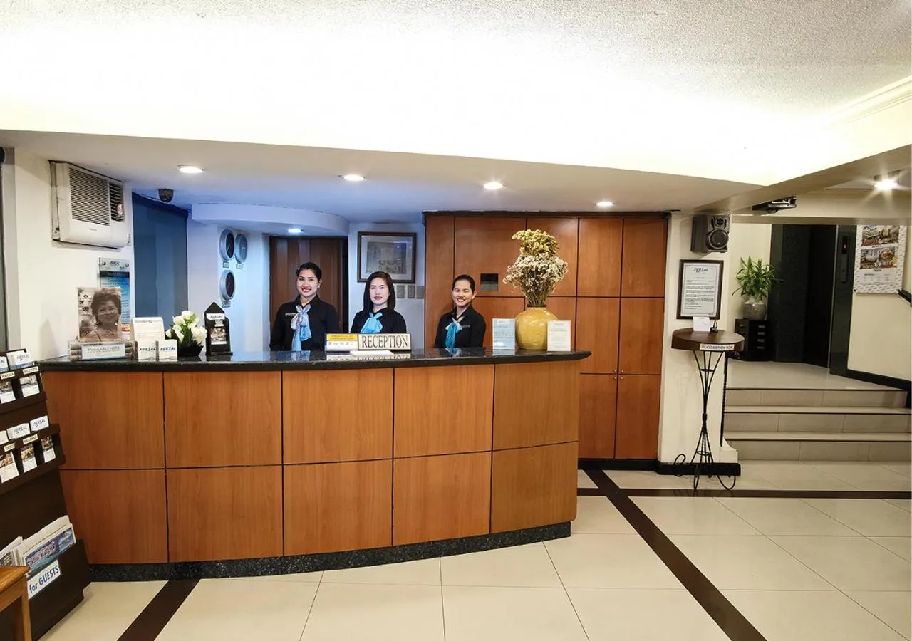 Lobby or reception in Fersal Hotel - Manila