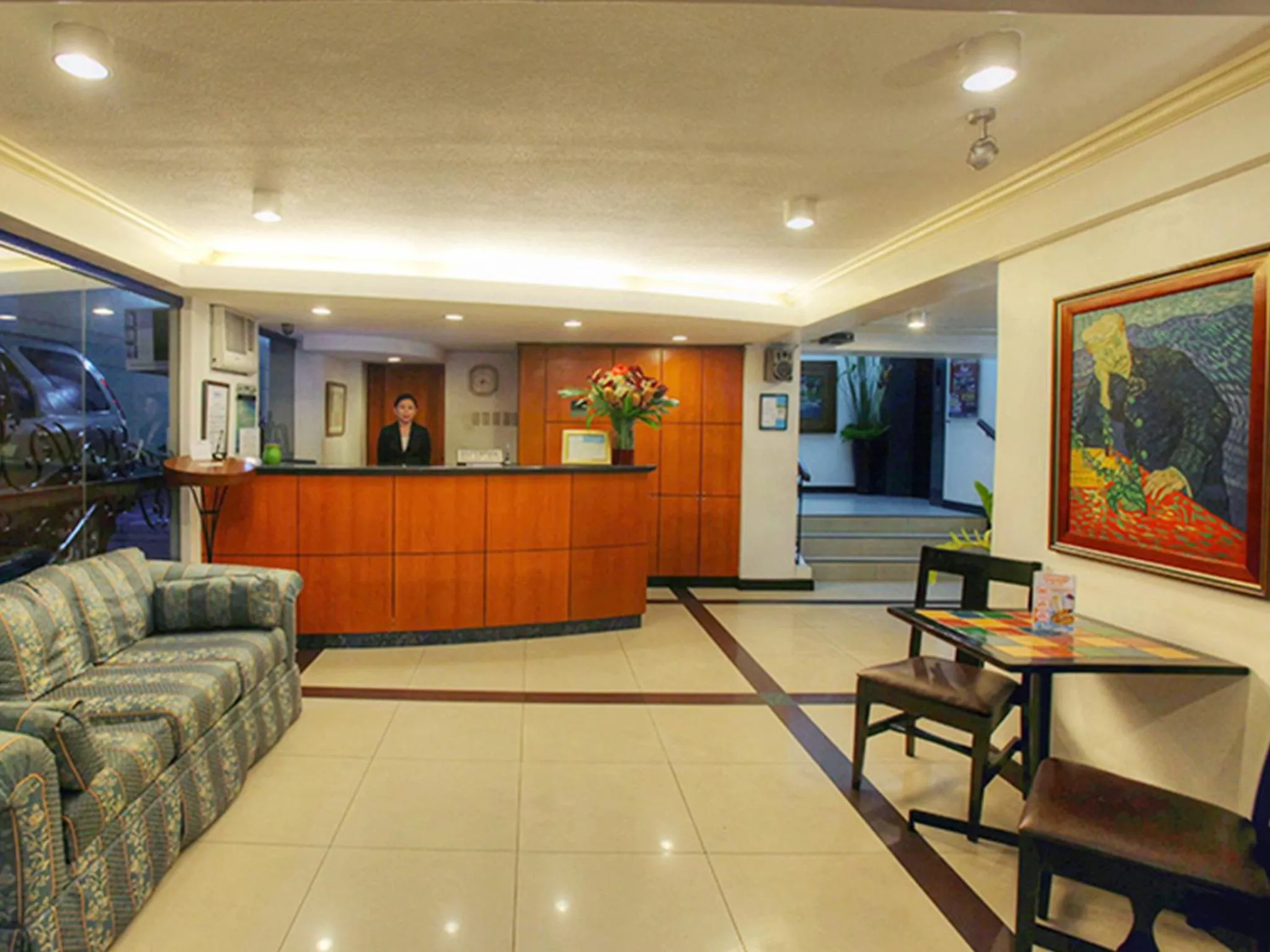 Lobby or reception in Fersal Hotel - Manila