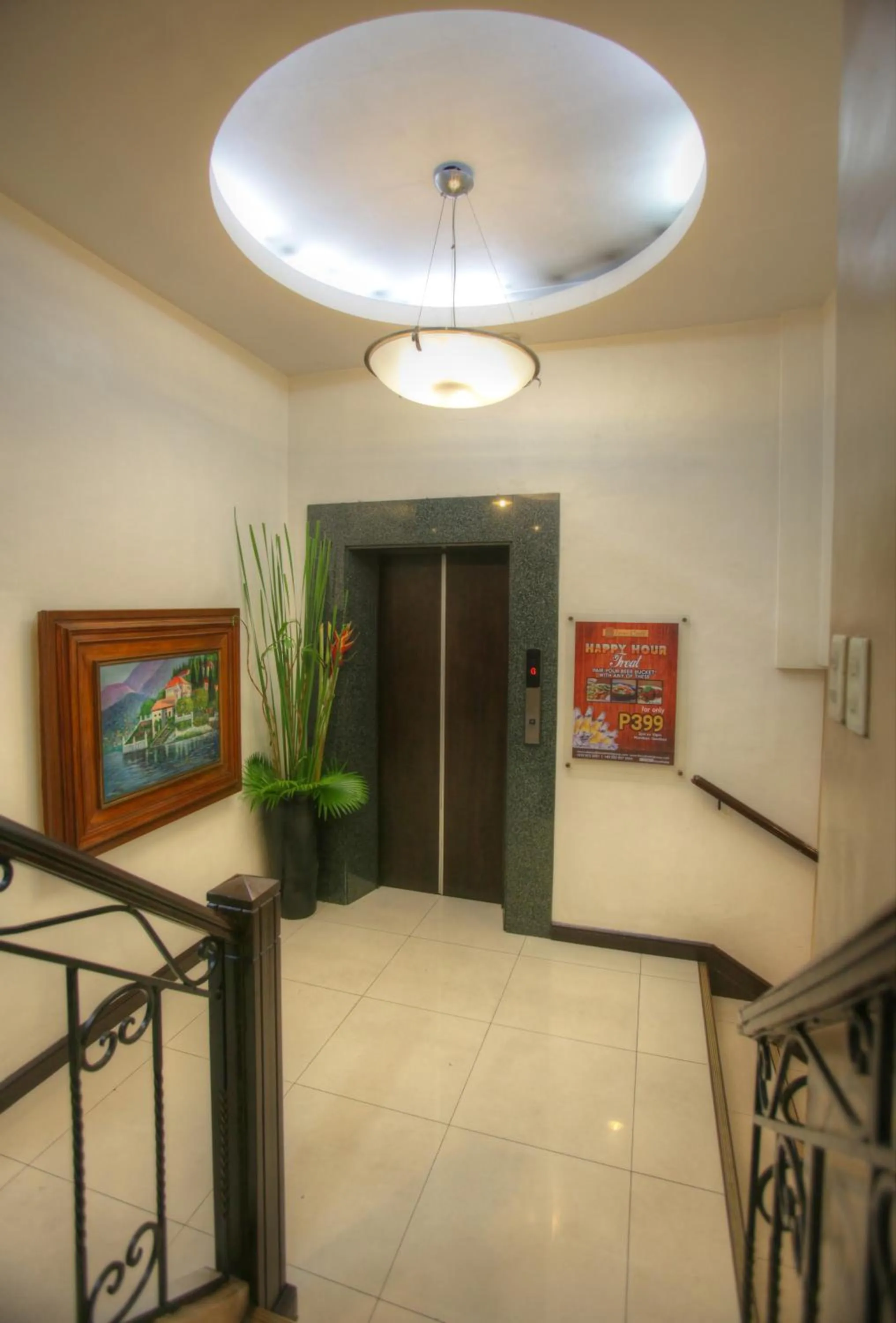 Decorative detail in Fersal Hotel - Manila