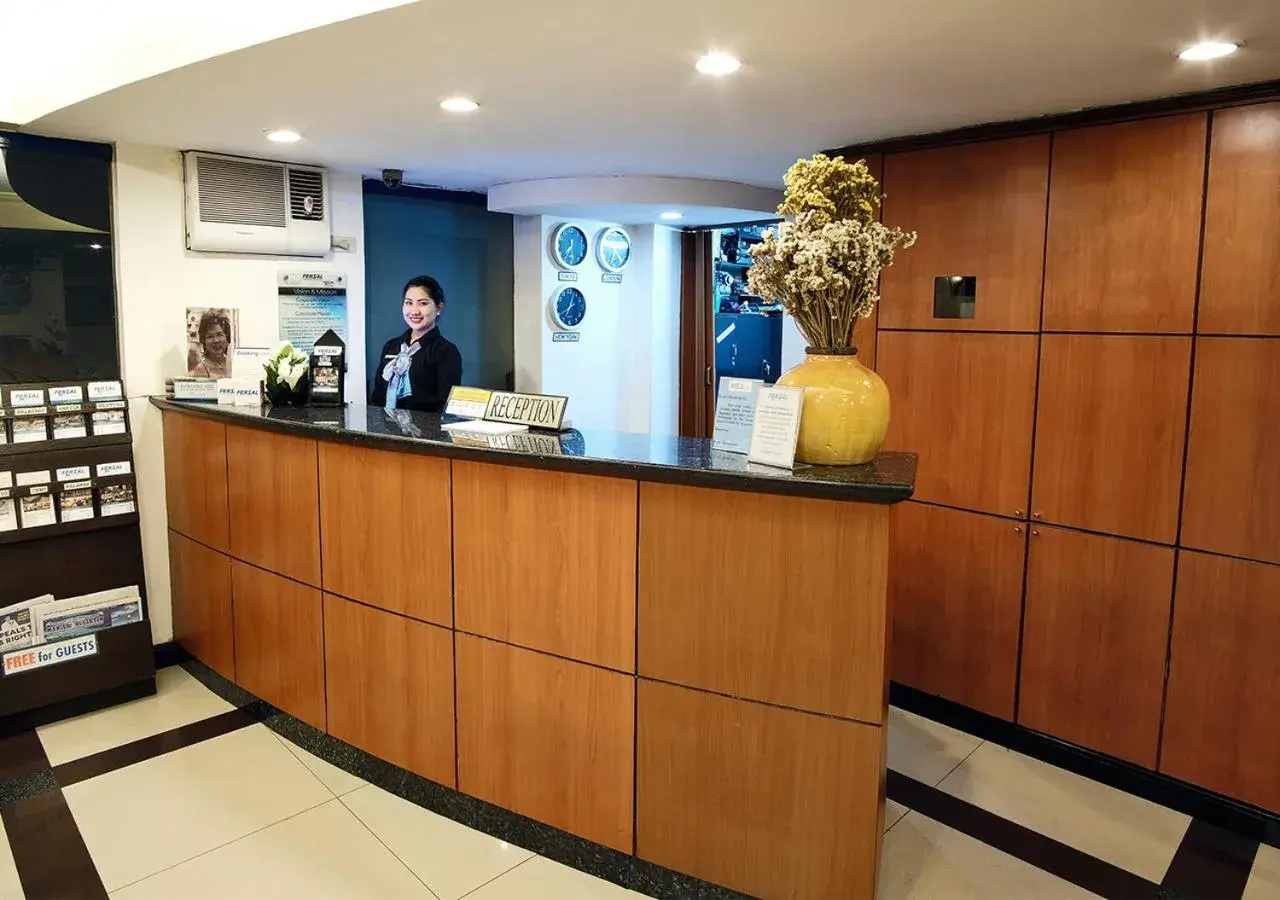 Lobby or reception in Fersal Hotel - Manila Lobby or reception in Fersal Hotel - Manila