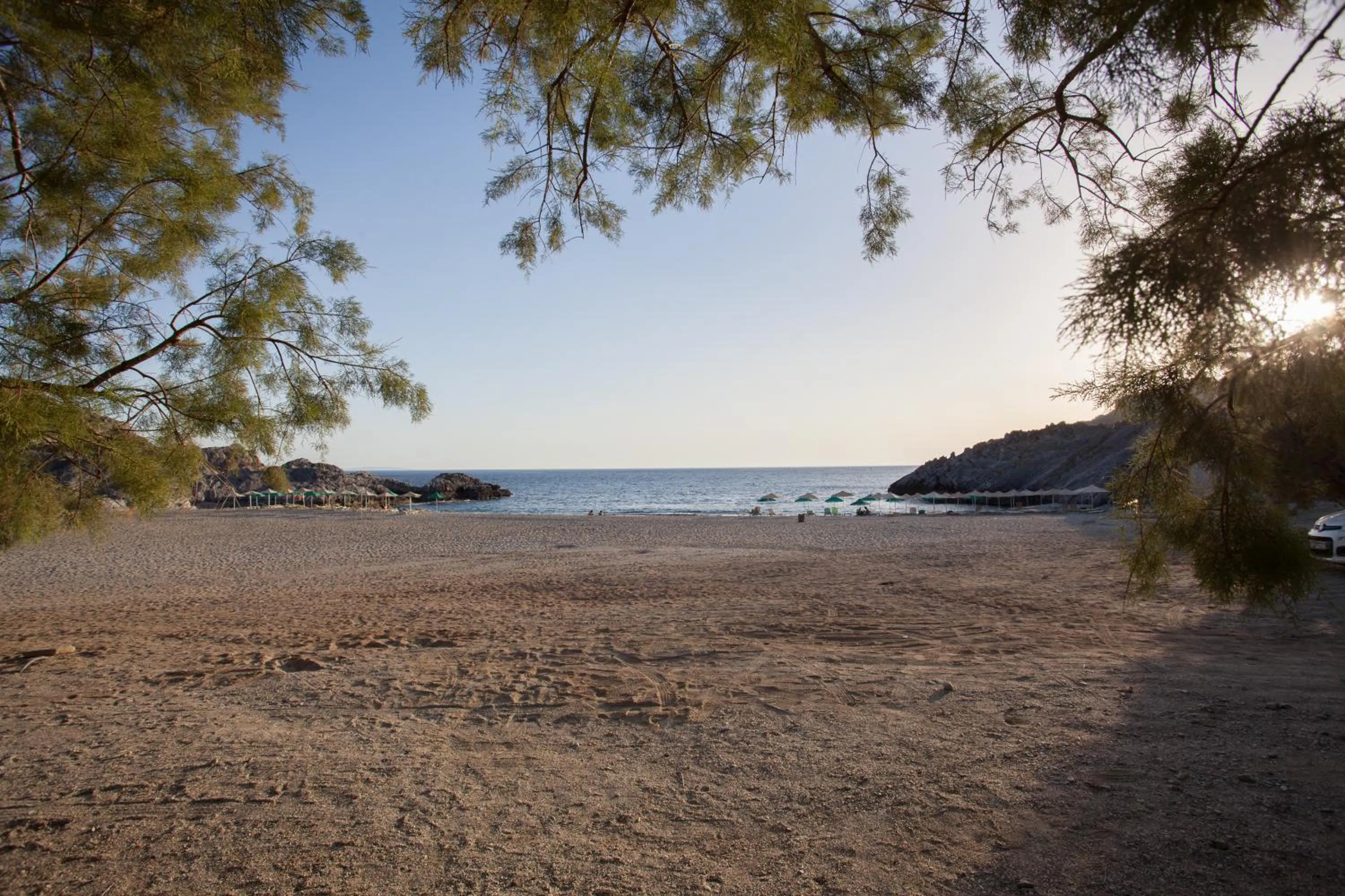 Beach in Ammoudi Hotel