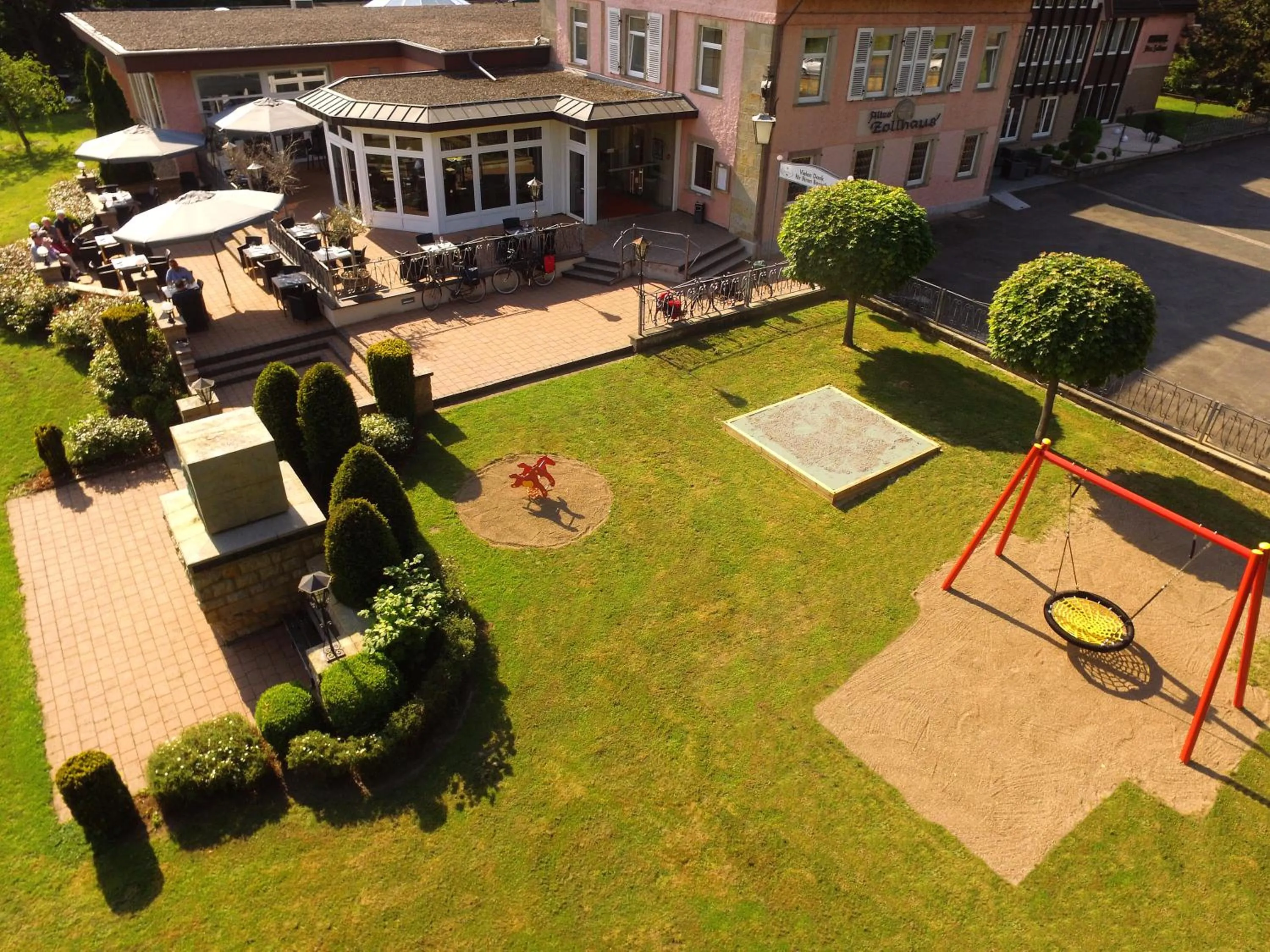 Children play ground in Altes Zollhaus