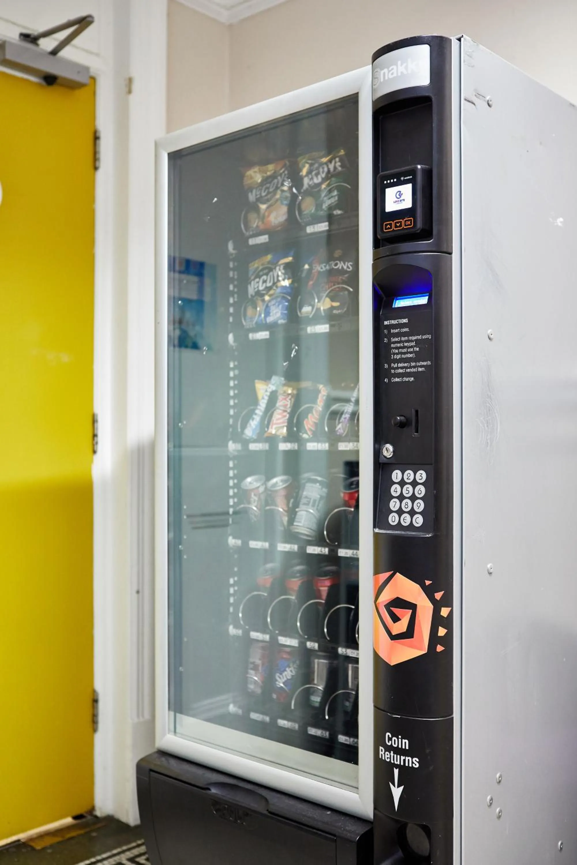 Communal lounge/ TV room in St Christopher's Inn Hammersmith
