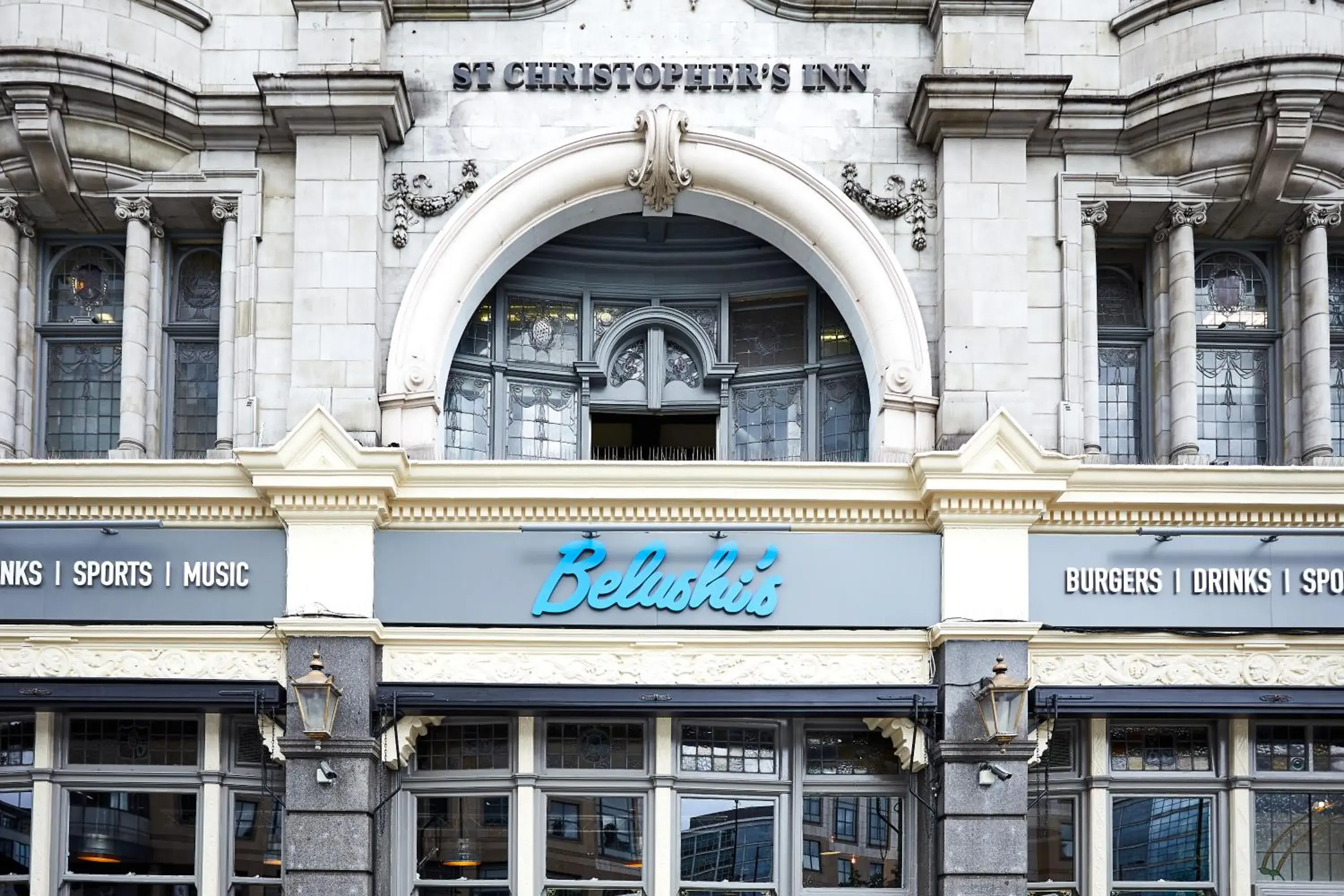 Property building in St Christopher's Inn Hammersmith Property building in St Christopher's Inn Hammersmith