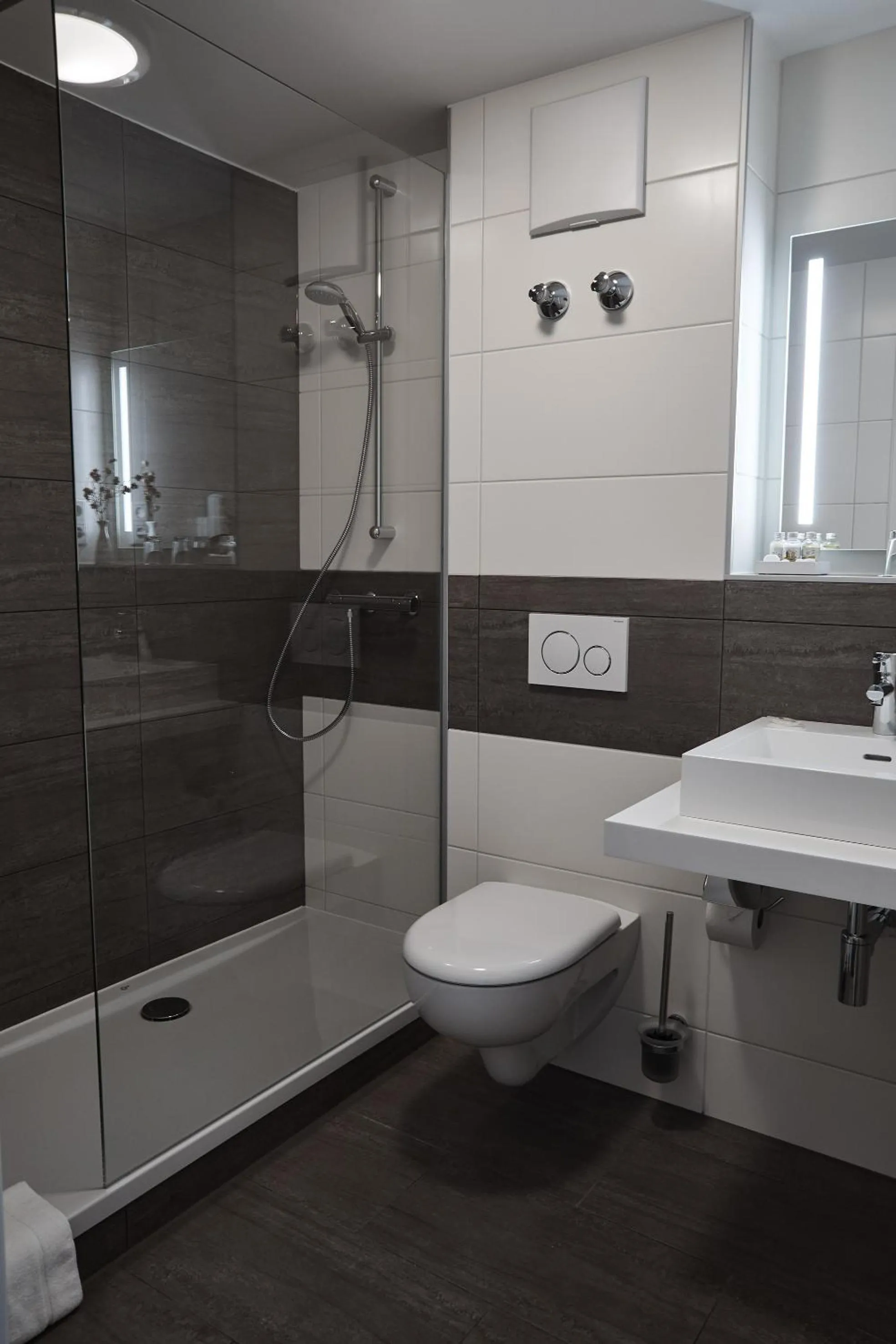 Shower in Hotel Alter Wirth