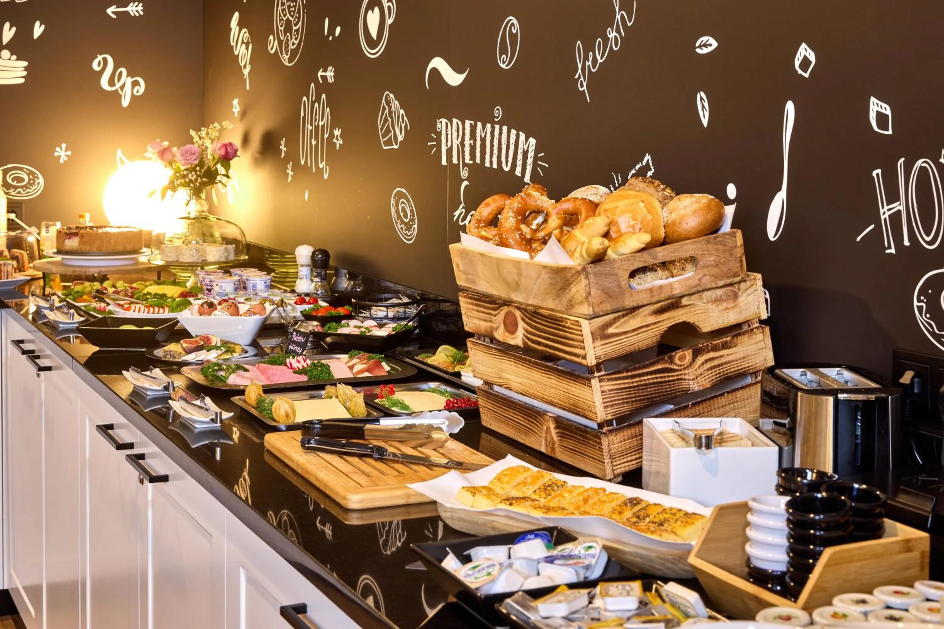 Food and drinks in Hotel Alter Wirth