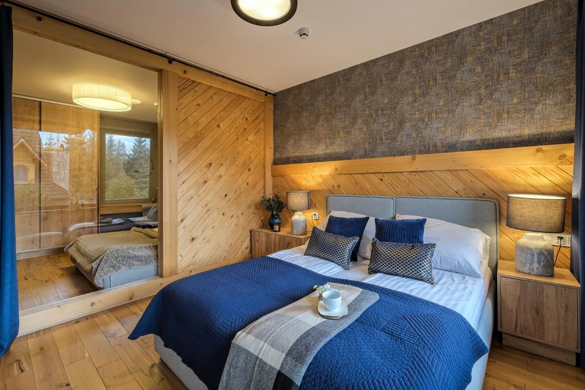 Bedroom, Bed in Aparthotel Góralski Spa & Restaurant
