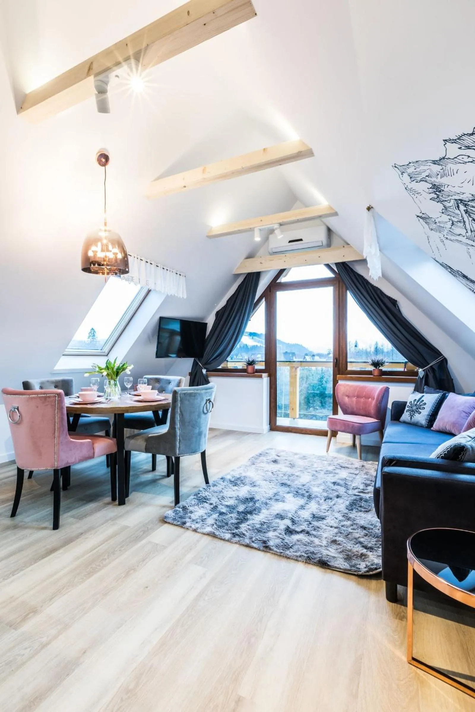 Living room in Aparthotel Góralski Spa & Restaurant