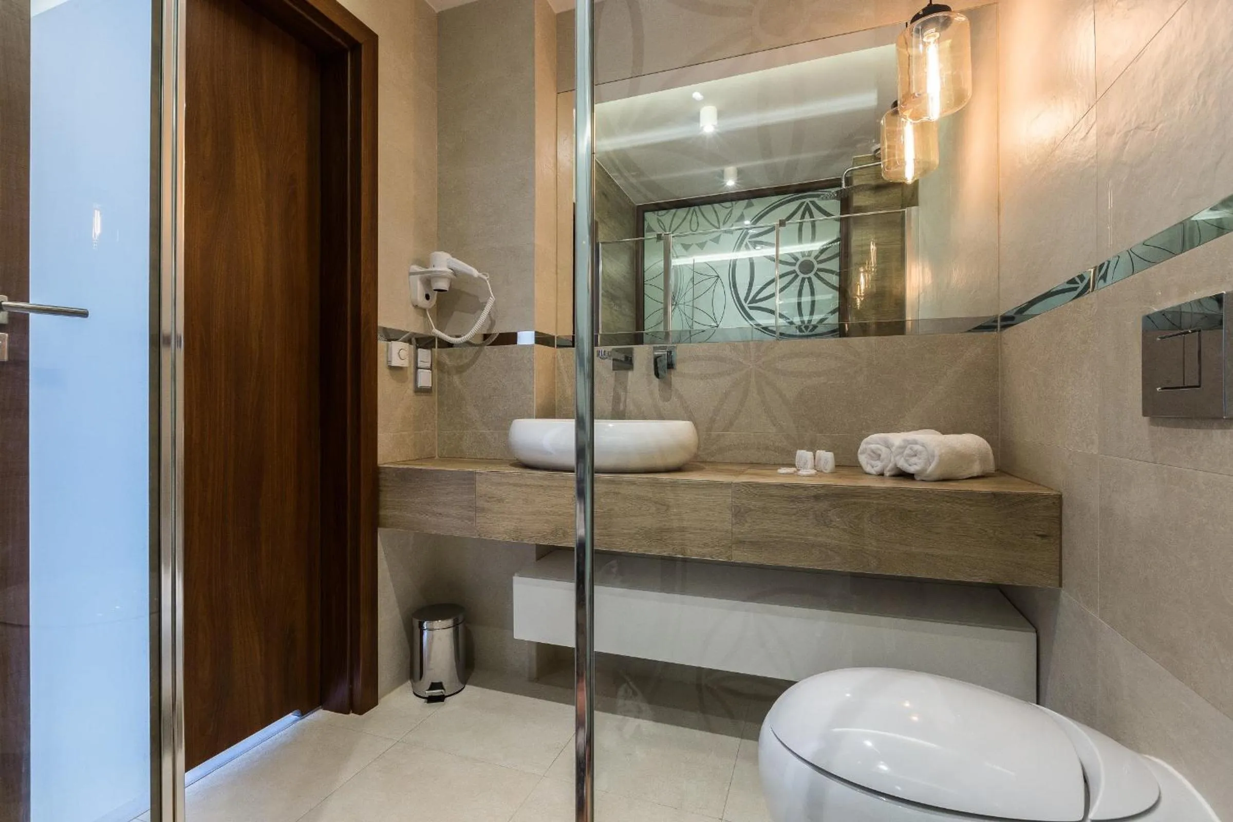 Shower in Aparthotel Góralski Spa & Restaurant