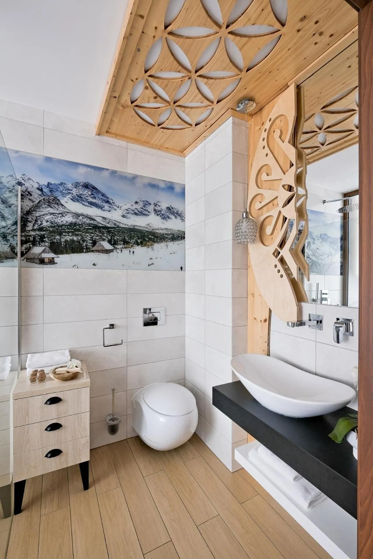 Bathroom in Aparthotel Góralski Spa & Restaurant