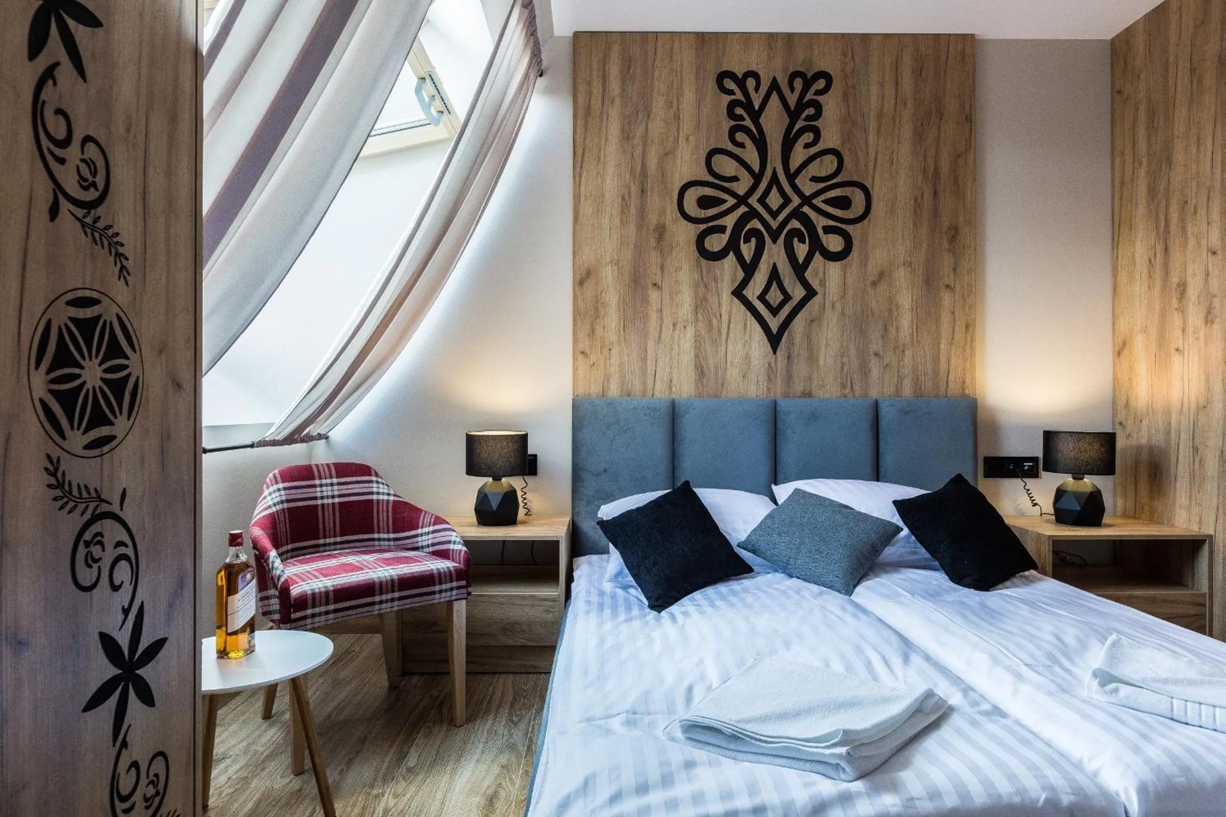Bedroom, Bed in Aparthotel Góralski Spa & Restaurant