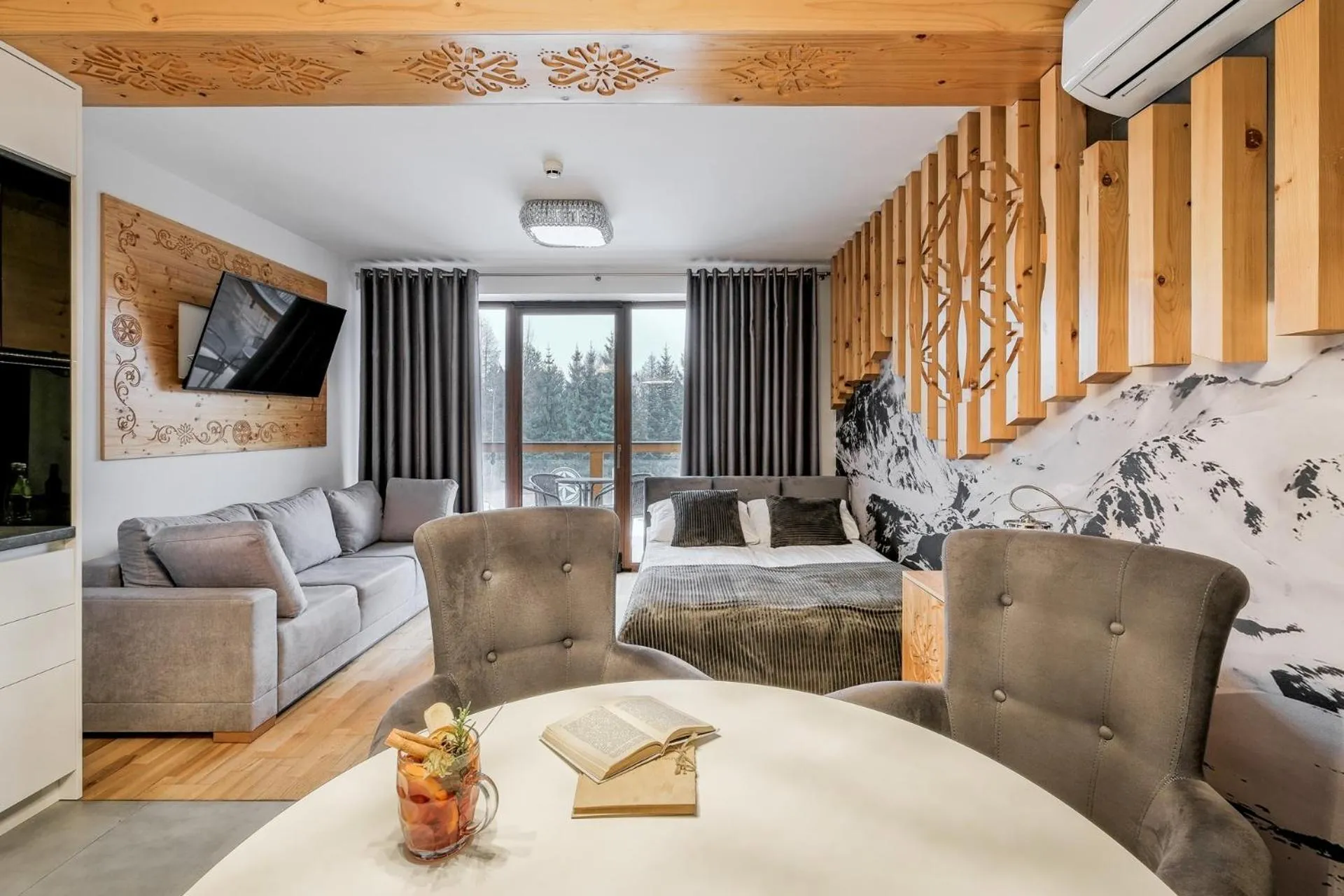 Living room in Aparthotel Góralski Spa & Restaurant
