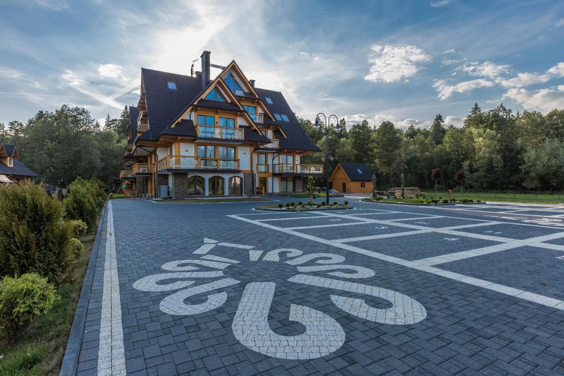 Property building in Aparthotel Góralski Spa & Restaurant