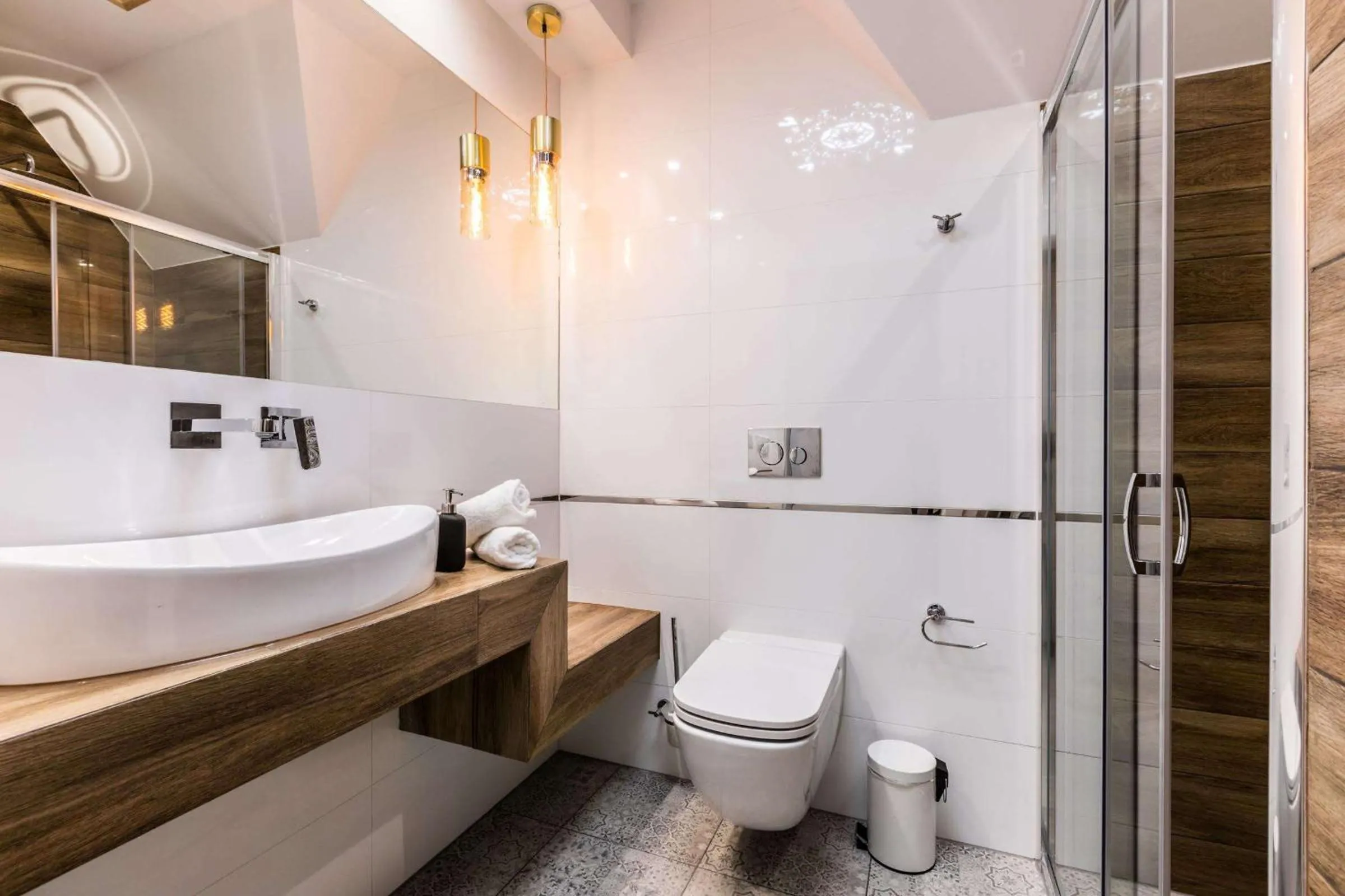 Bathroom in Aparthotel Góralski Spa & Restaurant