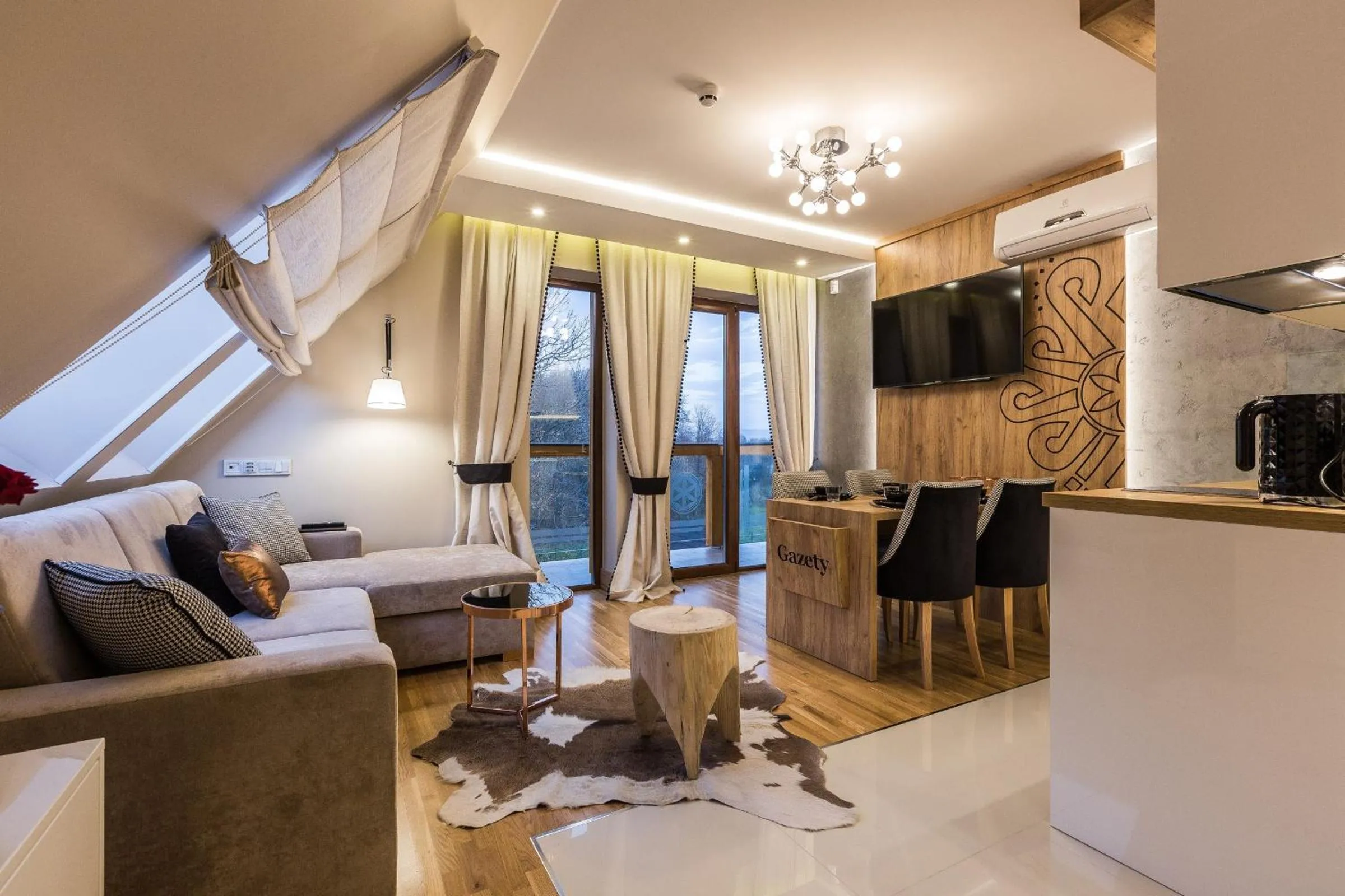 Living room in Aparthotel Góralski Spa & Restaurant