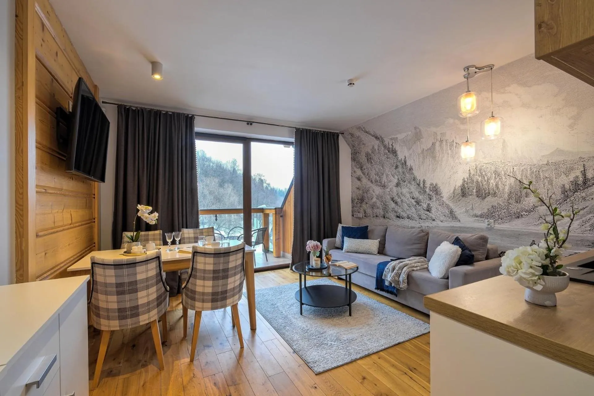 Living room in Aparthotel Góralski Spa & Restaurant